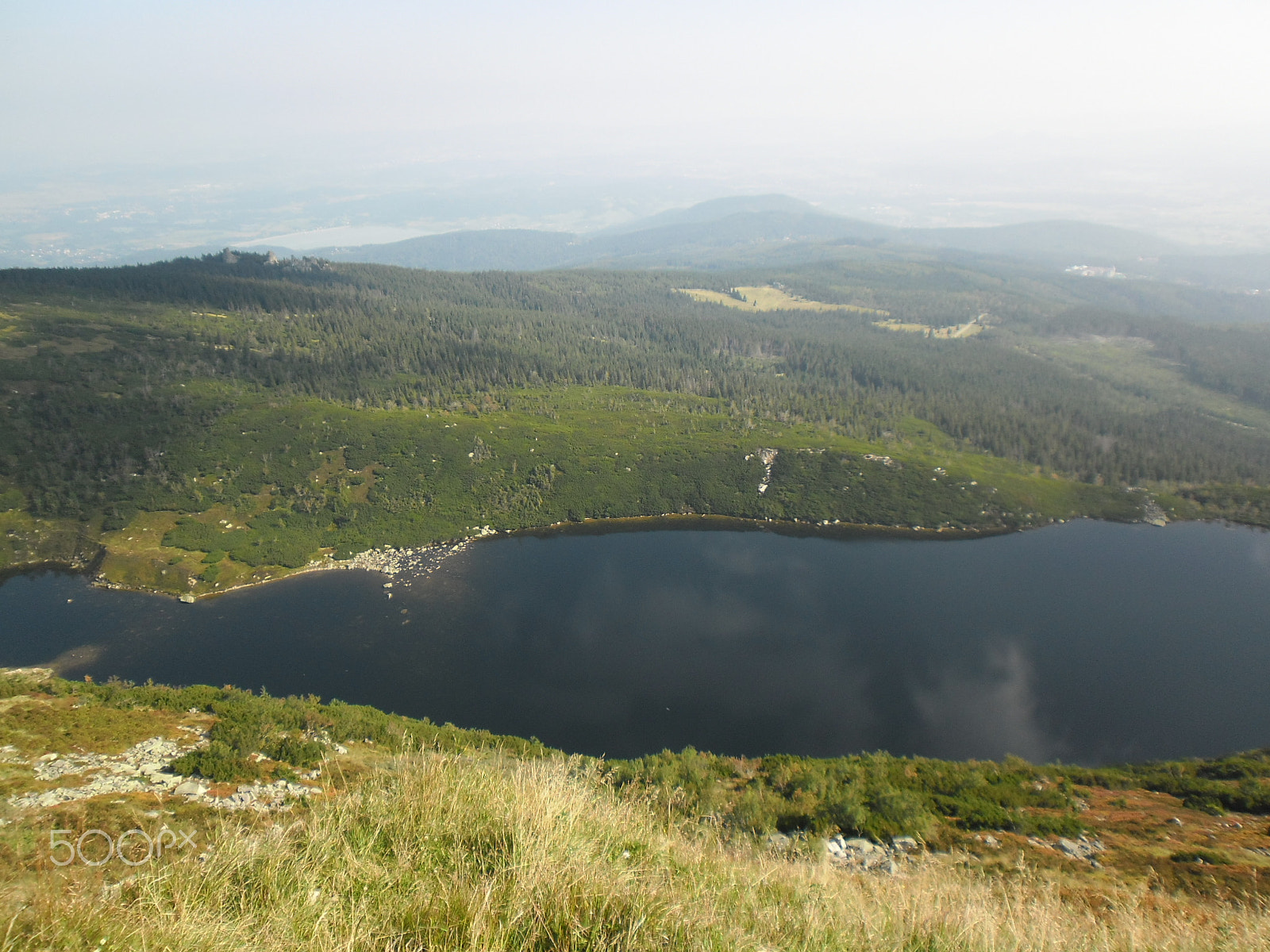Samsung ES9/ ES8 sample photo. The big pond in the karkonosze national park, in the western poland photography