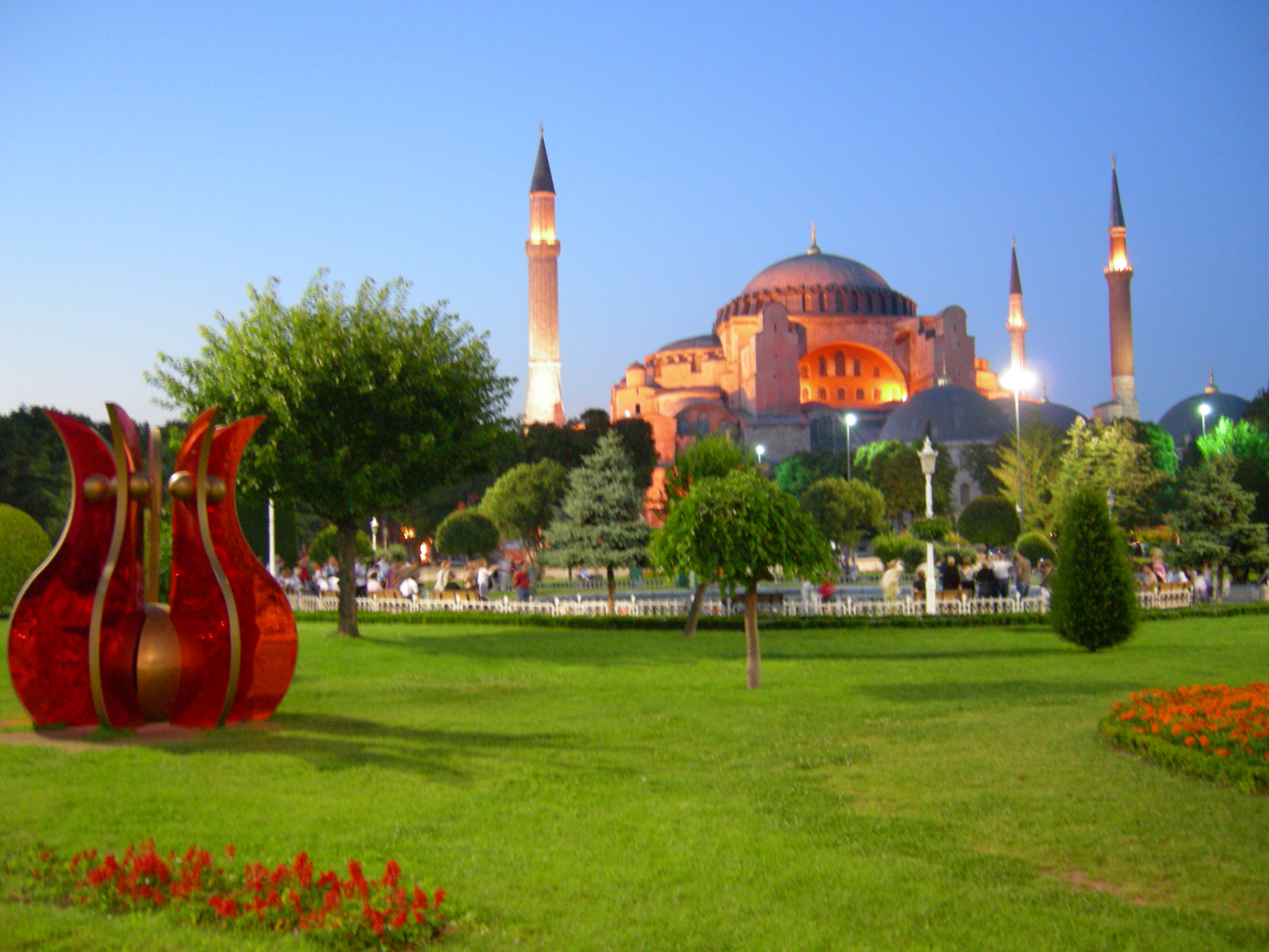 Nikon COOLPIX P1 sample photo. Agia sophia photography