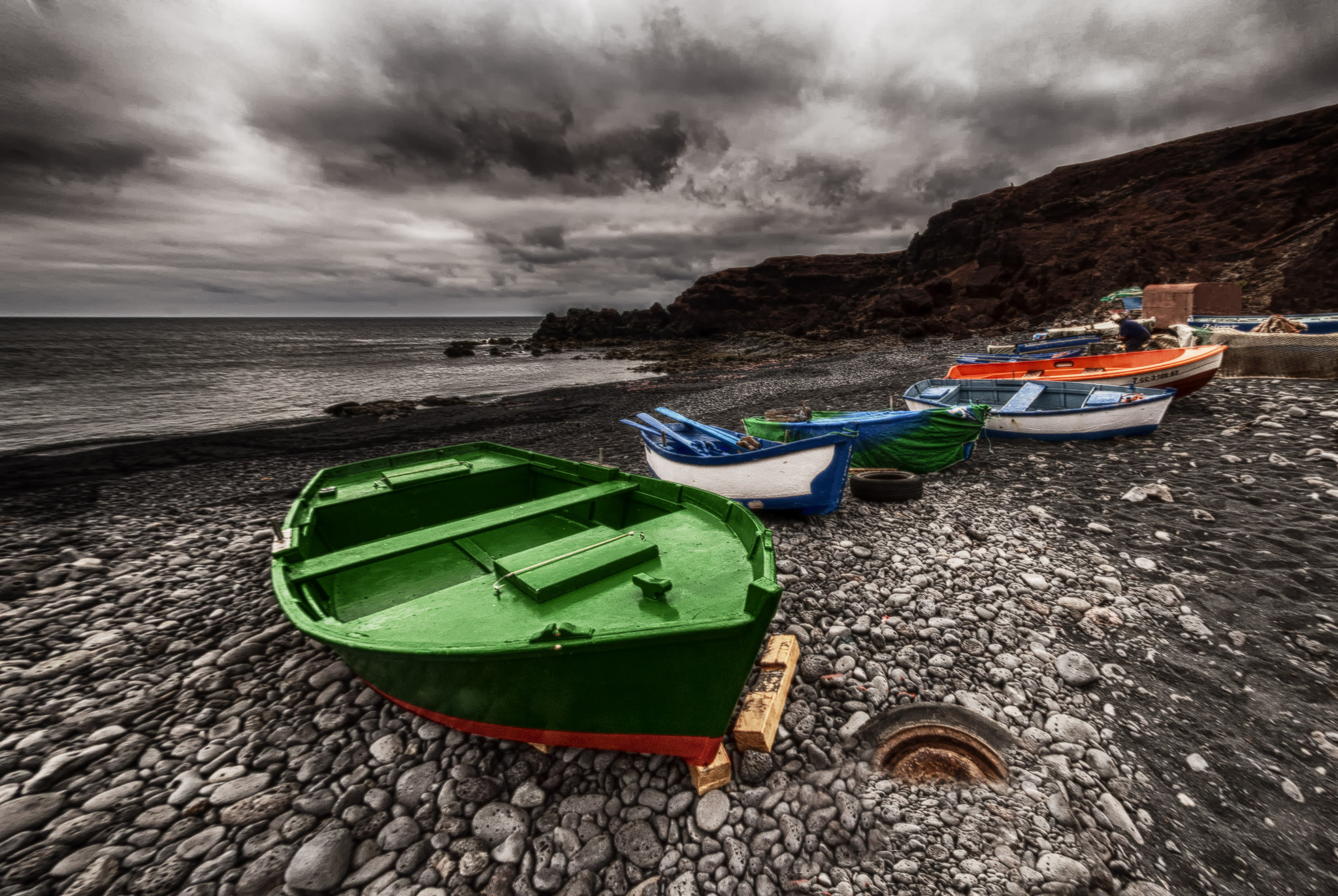Nikon AF DX Fisheye-Nikkor 10.5mm F2.8G ED sample photo. En la playa photography