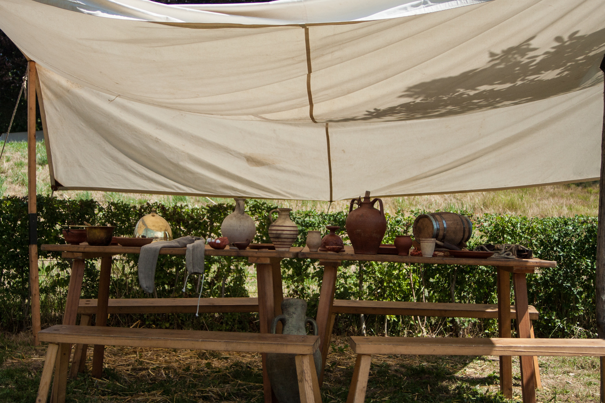 Canon EF 35-135mm f/4-5.6 USM sample photo. Roman dining photography