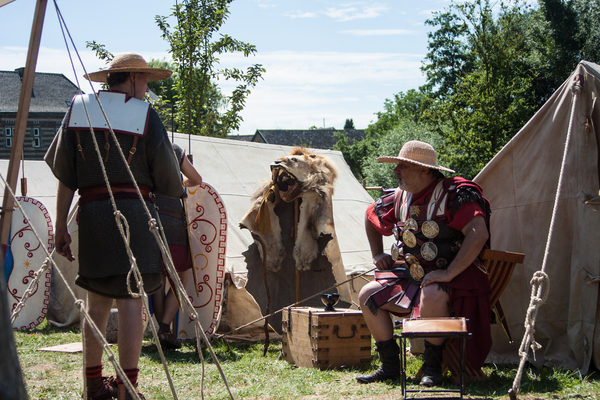 Canon EF 35-135mm f/4-5.6 USM sample photo. Roman camp photography