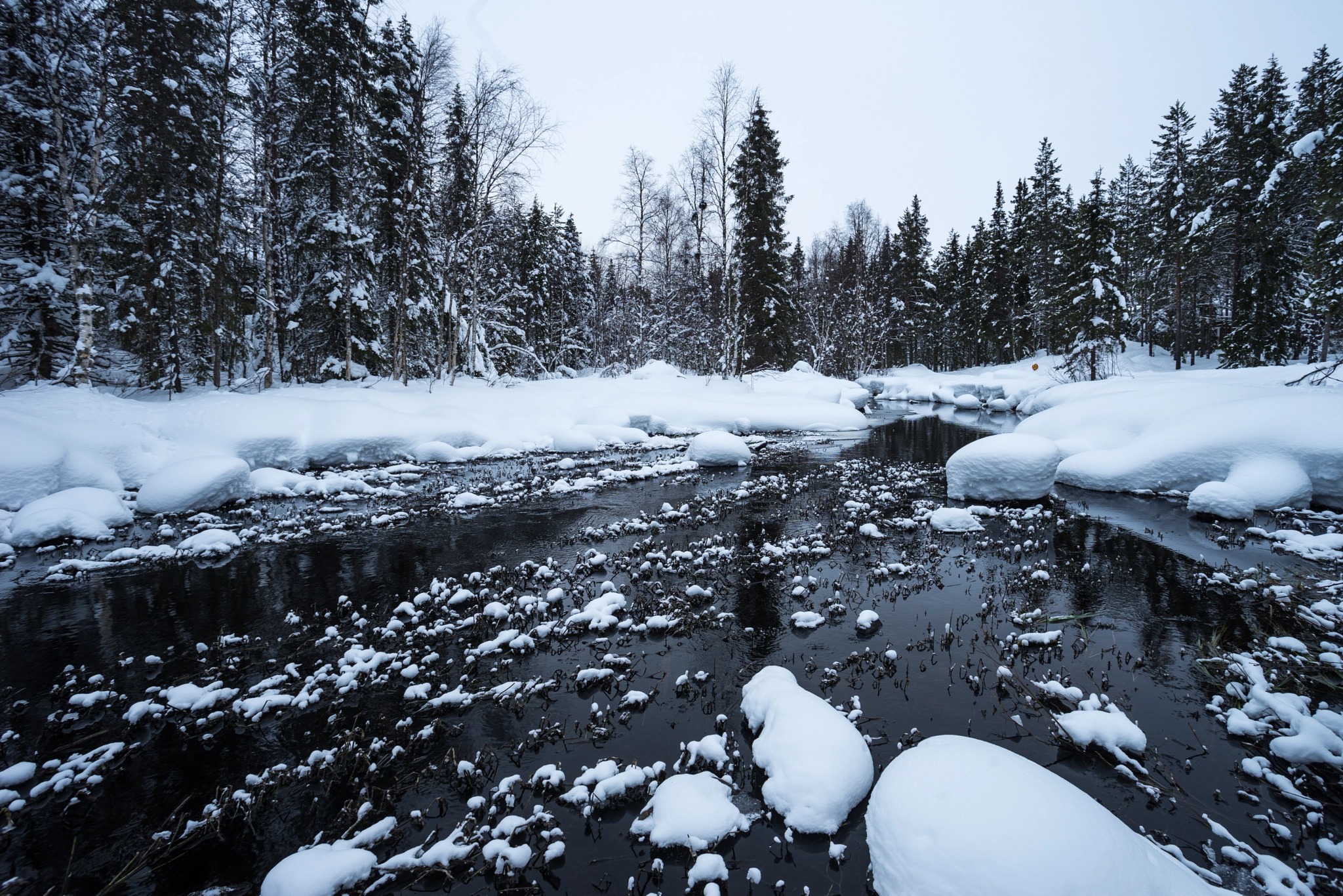 Sony a7 II + Canon EF 17-40mm F4L USM sample photo. Black river photography