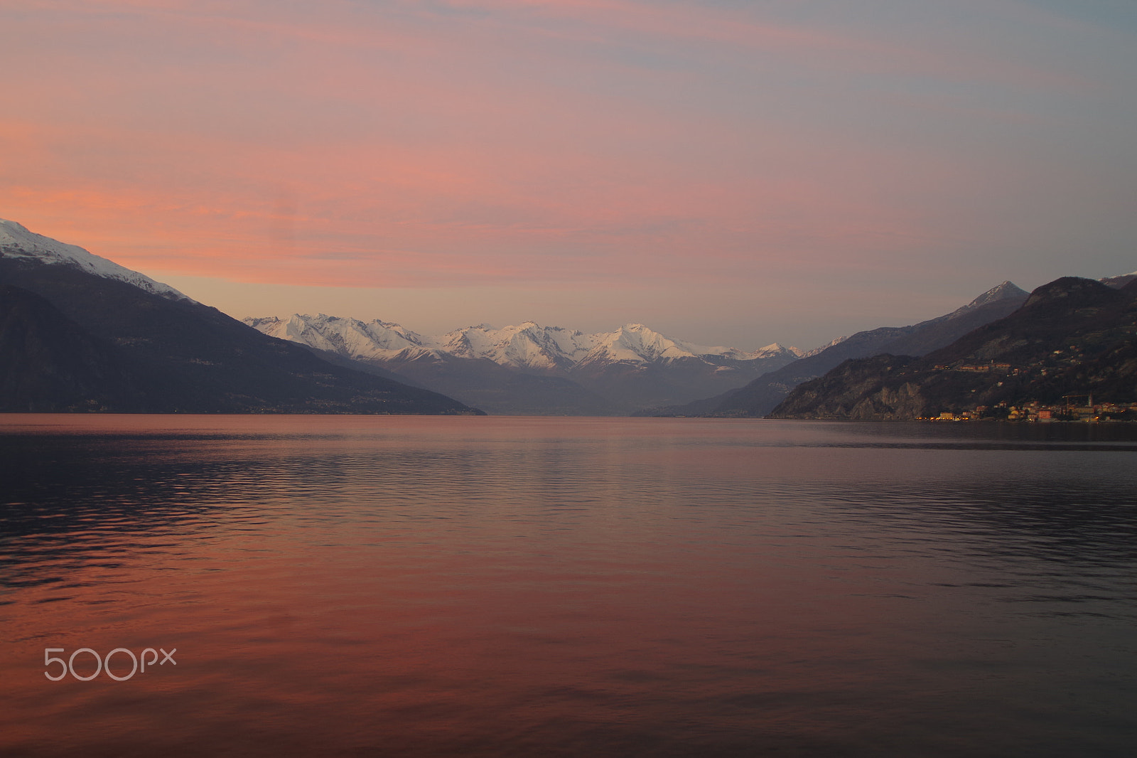 Pentax K-S2 sample photo. Landscape in pink photography
