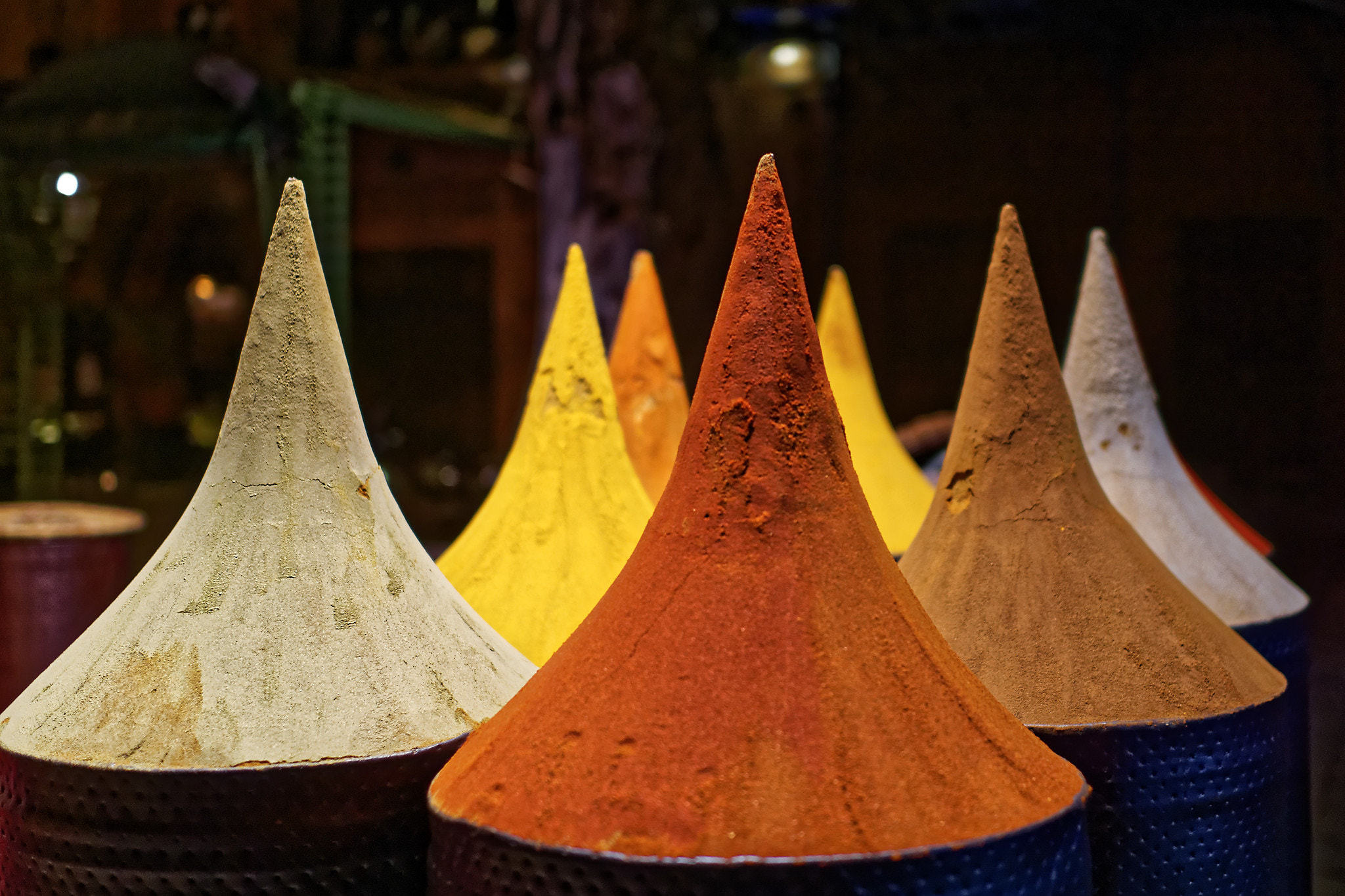 Sony Alpha NEX-7 + Sony Sonnar T* E 24mm F1.8 ZA sample photo. Moroccan spices photography