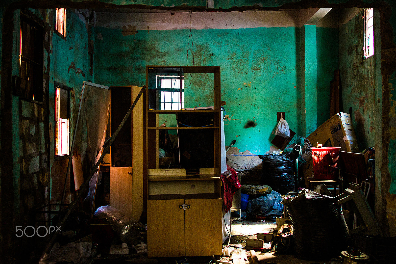 Canon EOS 7D + Canon EF 24mm F2.8 sample photo. Slum house photography