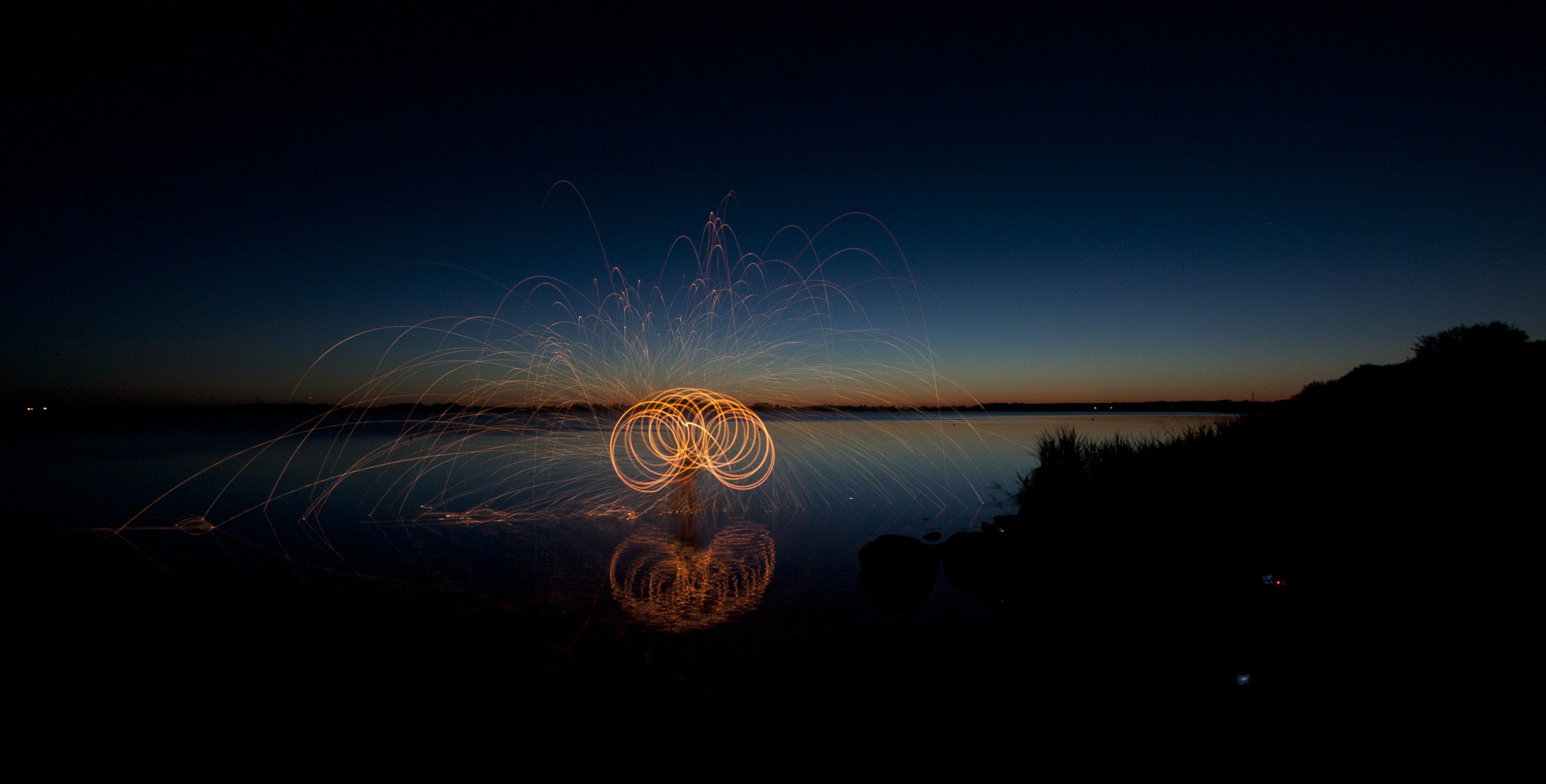 Canon EF-S 10-18mm F4.5–5.6 IS STM sample photo. Steel wool - rujana 2015 photography