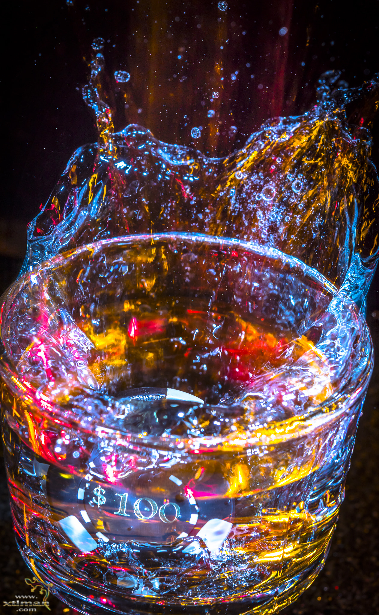 Nikon AF-S Micro-Nikkor 60mm F2.8G ED sample photo. Splash photography