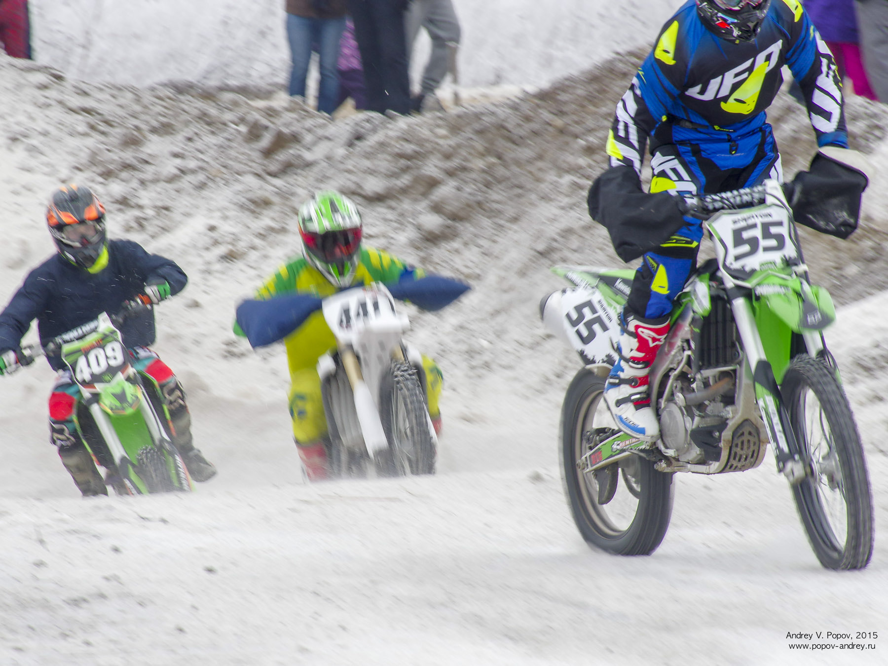 Pentax smc DA* 60-250mm F4.0 ED (IF) SDM sample photo. At motocross photography