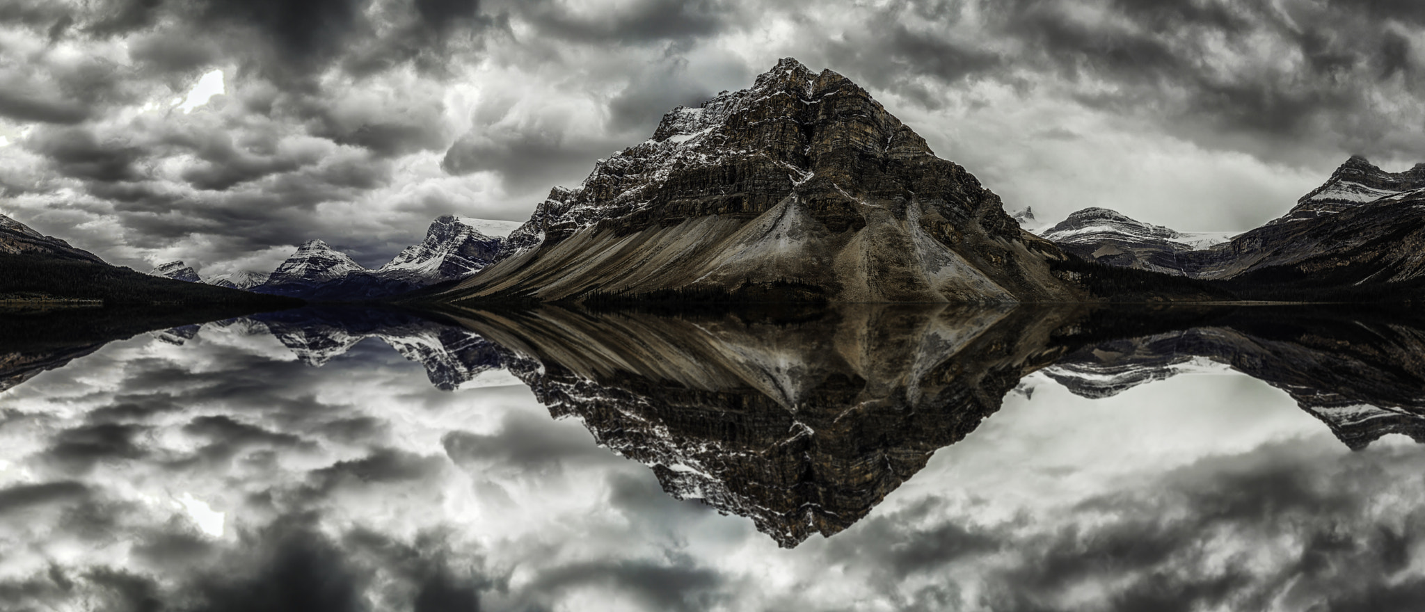 Canon EF 24mm F1.4L II USM sample photo. Bow lake, alberta photography