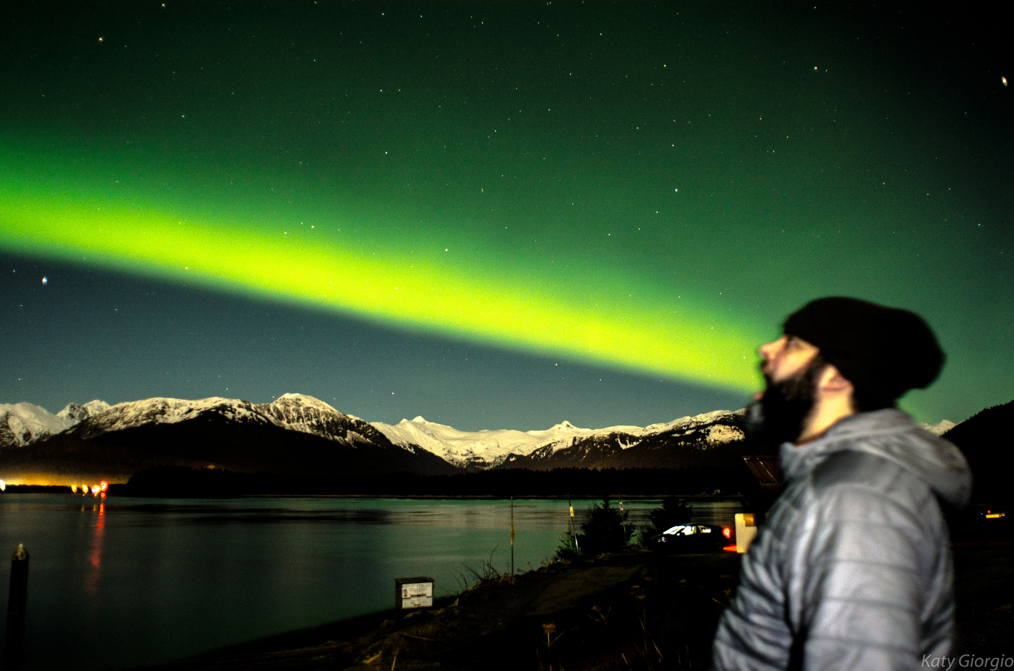Nikon D7000 + Nikon AF Nikkor 20mm F2.8D sample photo. Projectile auroraing photography