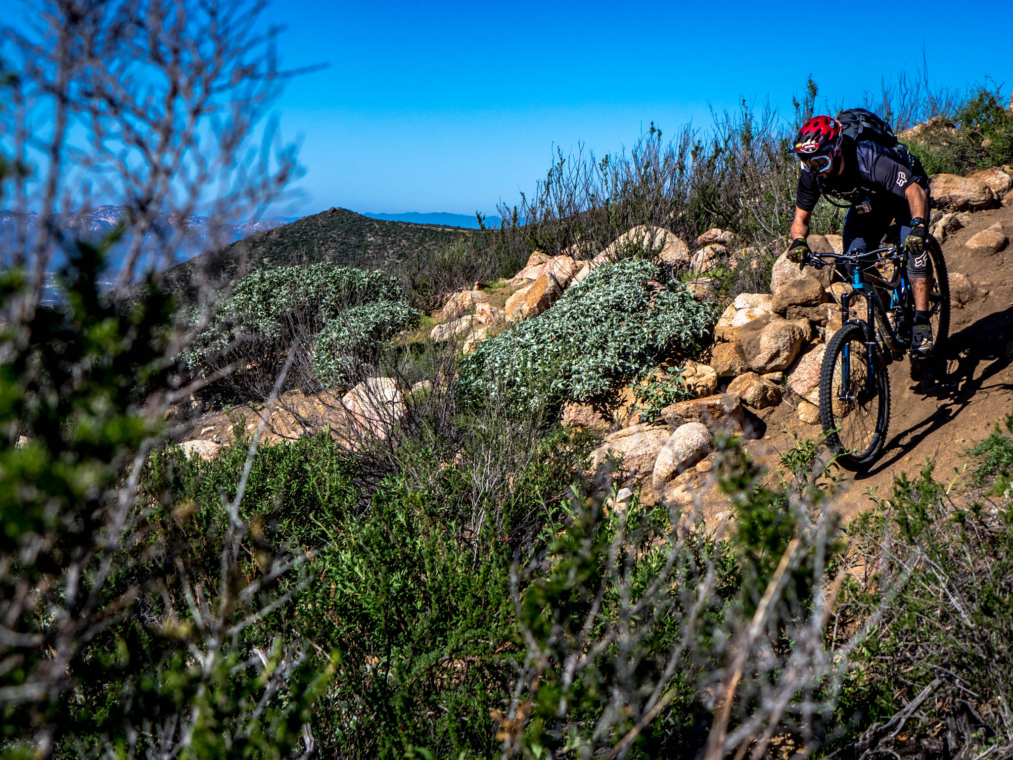 Panasonic Lumix DMC-GH4 sample photo. Enduro vail lake temecula mtb photography