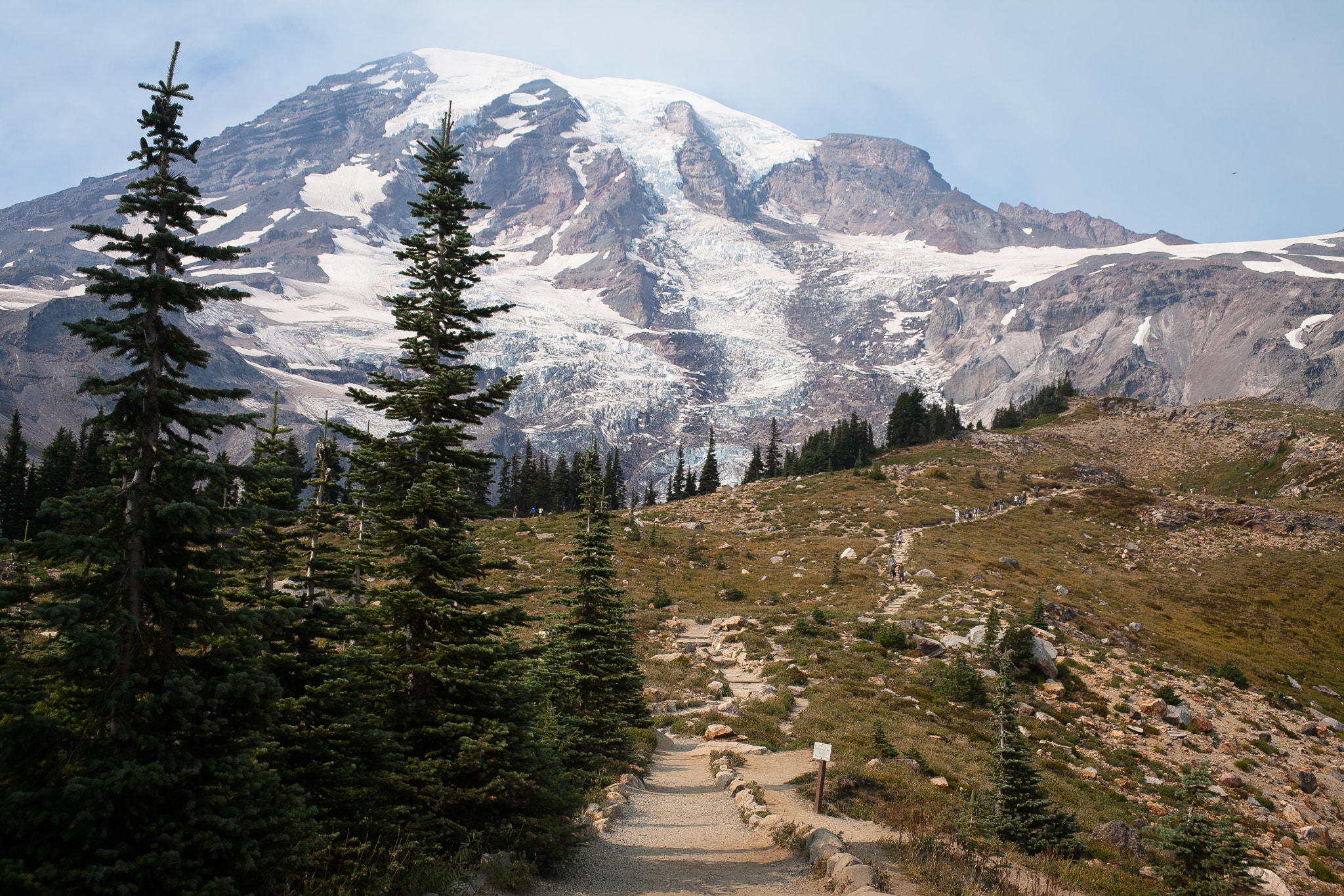 Canon EF 28-90mm f/4-5.6 sample photo. Mount rainier photography
