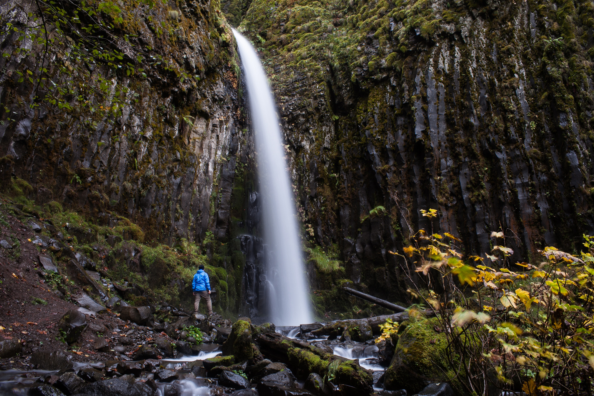Canon EF 28-90mm f/4-5.6 sample photo. Dry creek falls, oregon photography