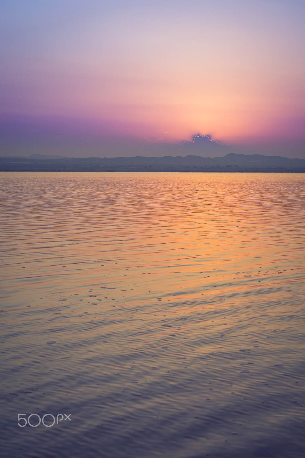 Nikon D3100 + Sigma 50mm F1.4 EX DG HSM sample photo. Salt lake landscape, las salinas, torrevieja photography