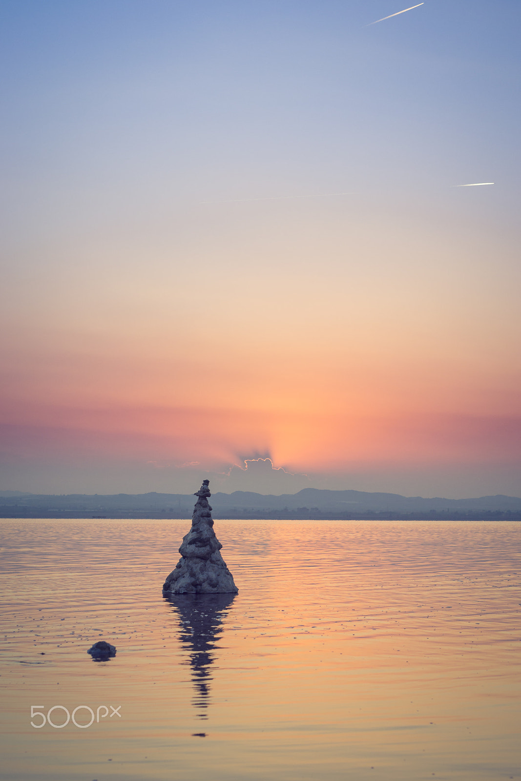 Nikon D3100 + Sigma 50mm F1.4 EX DG HSM sample photo. Salt lake landscape, las salinas, torrevieja photography