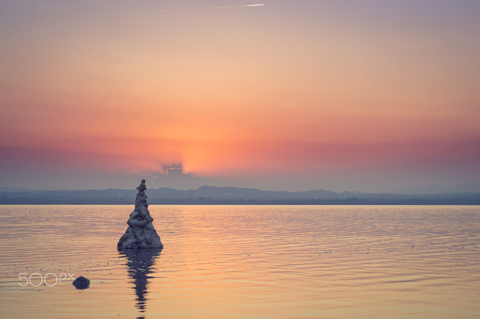 Nikon D3100 + Sigma 50mm F1.4 EX DG HSM sample photo. Salt lake landscape, las salinas, torrevieja photography