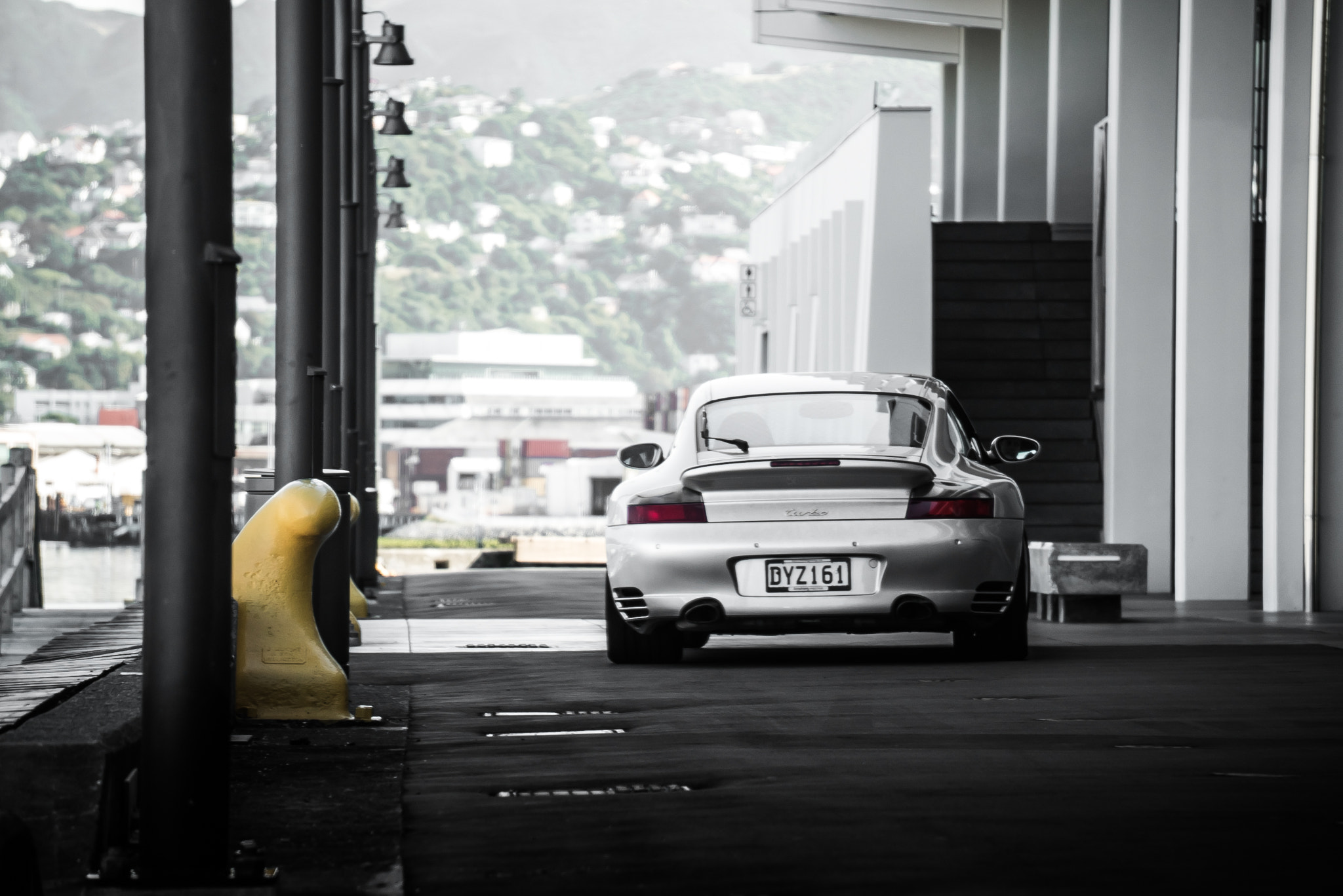 Sony a7S sample photo. Porsche 966 turbo; aka 911 turbo photography