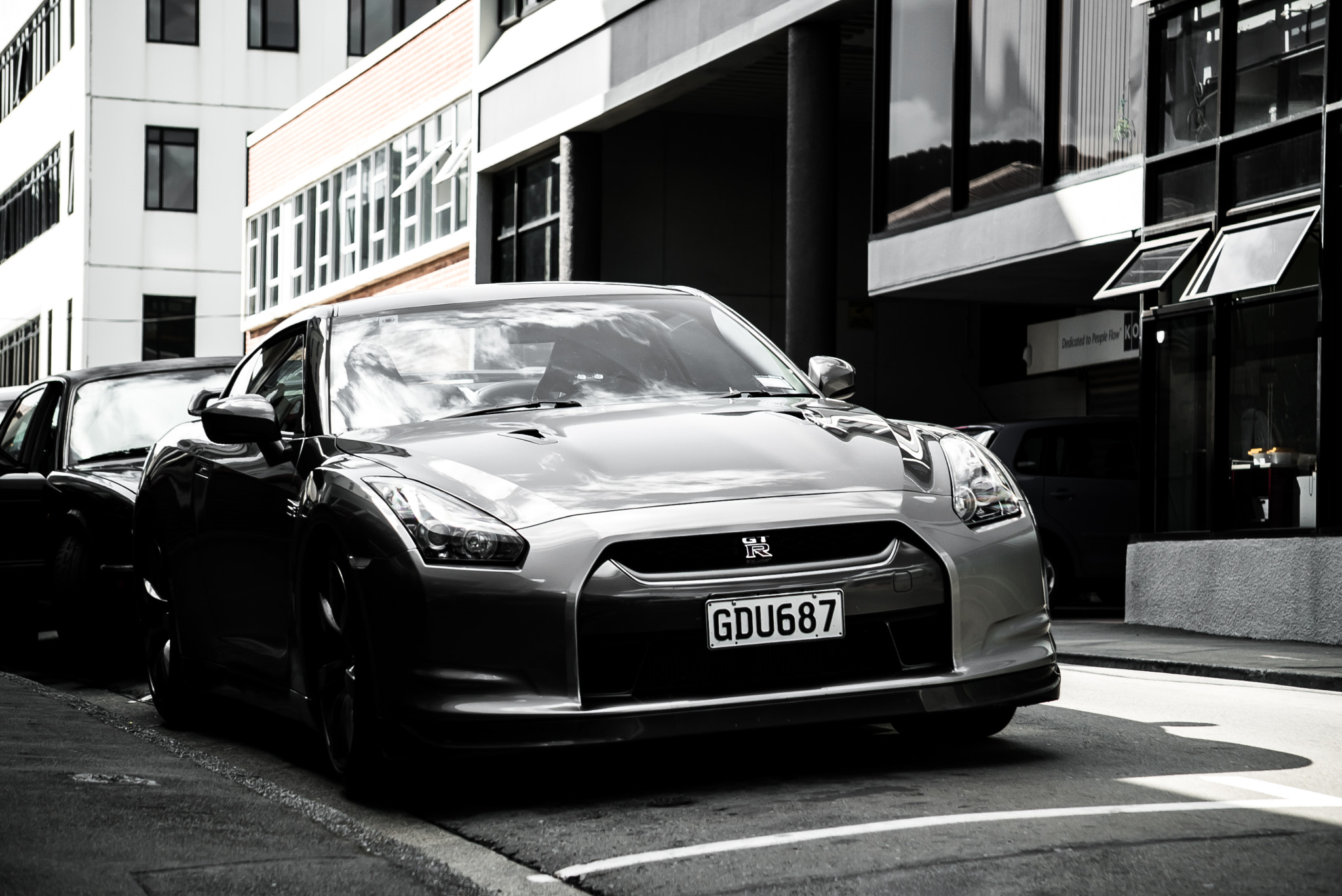 Sony a7S sample photo. 2008 nissan gtr photography