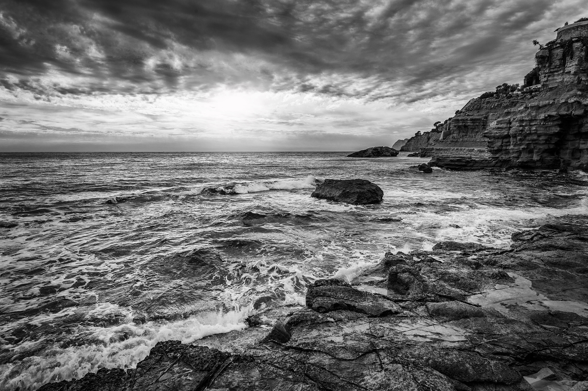 Nikon Df + Nikon AF Nikkor 20mm F2.8D sample photo. Mediterraneo photography