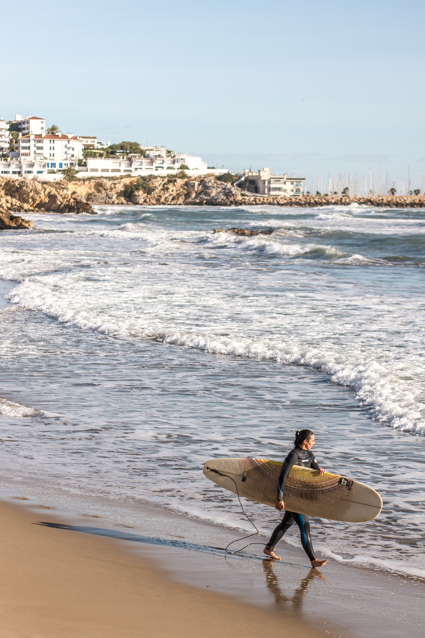 Panasonic Lumix DMC-G5 + Olympus M.Zuiko Digital 45mm F1.8 sample photo. Surfing the mediterranean photography