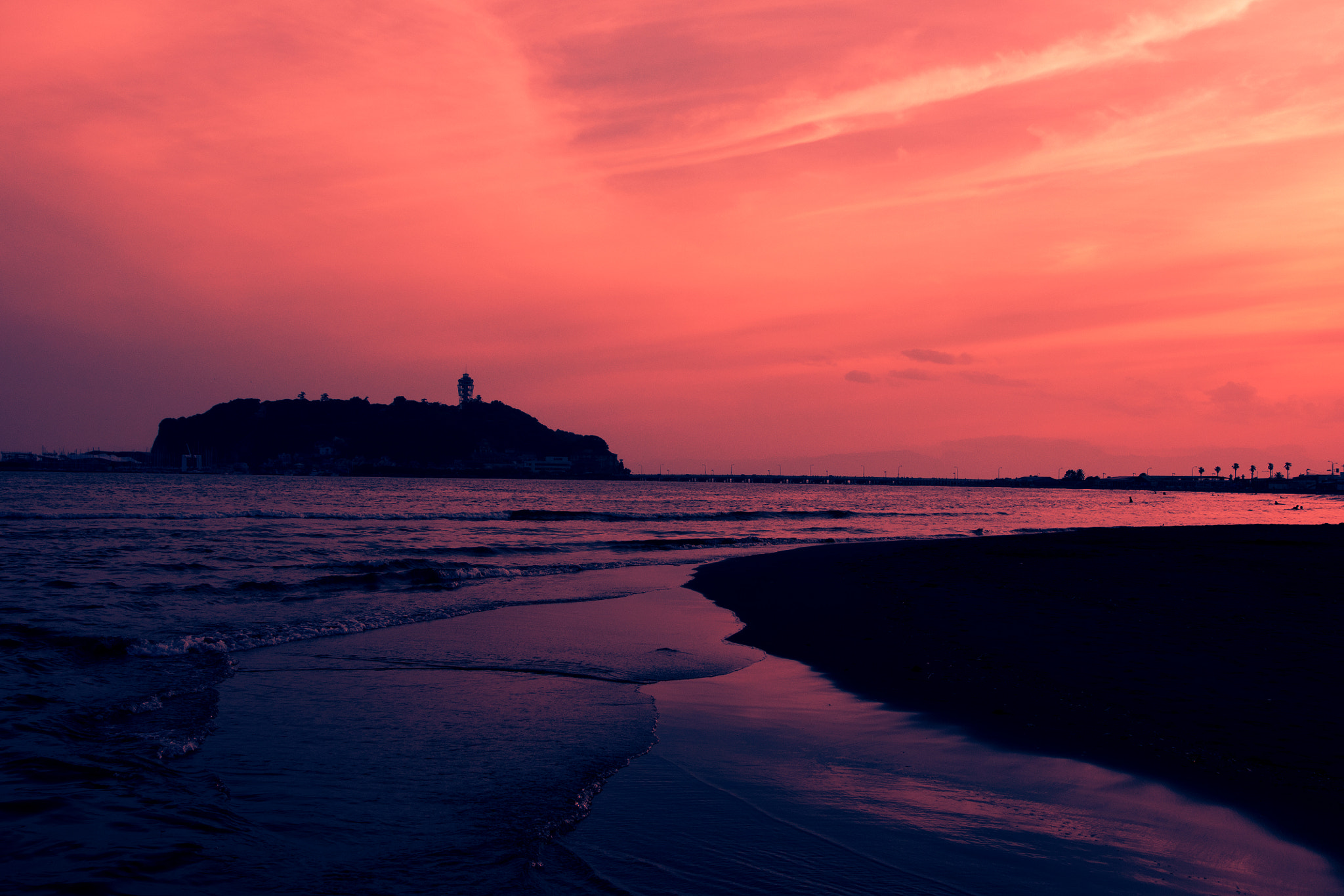 Sony Alpha DSLR-A700 sample photo. Enoshima photography