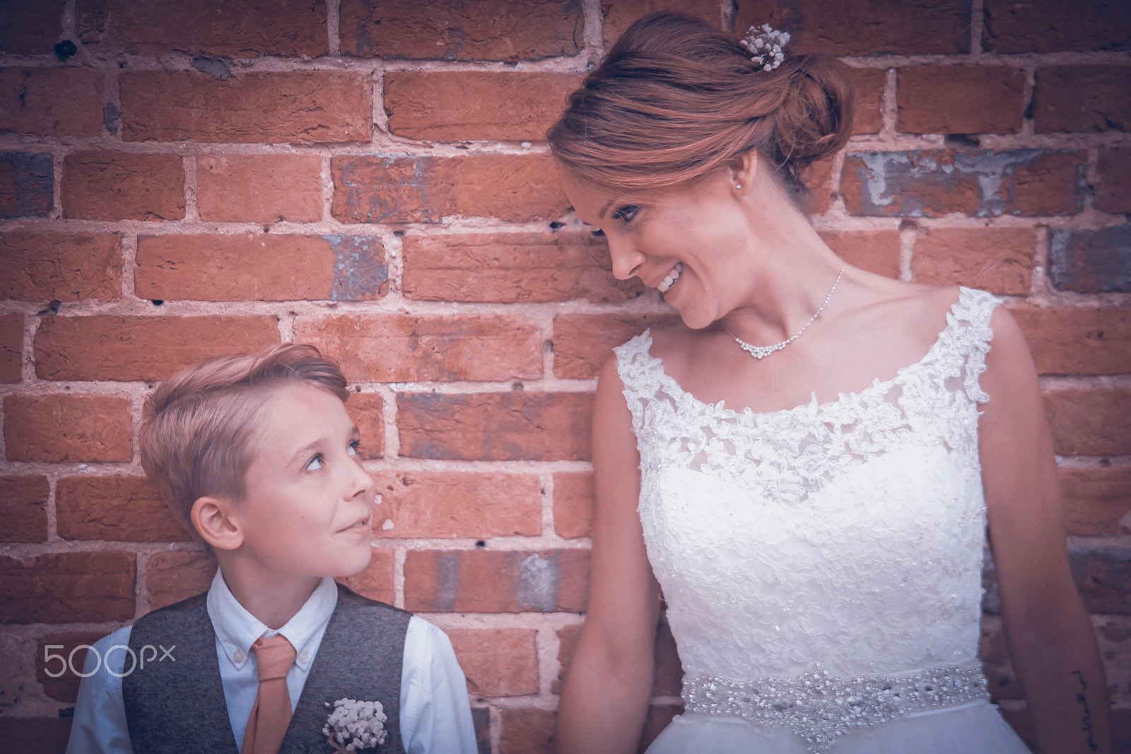 Canon EF 28-200mm F3.5-5.6 sample photo. Mother &amp; son moment photography