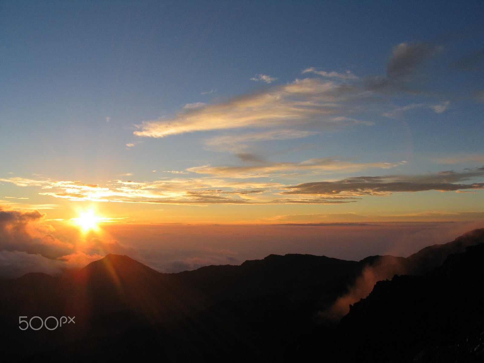 Canon POWERSHOT A75 sample photo. Haleakala sunrise photography