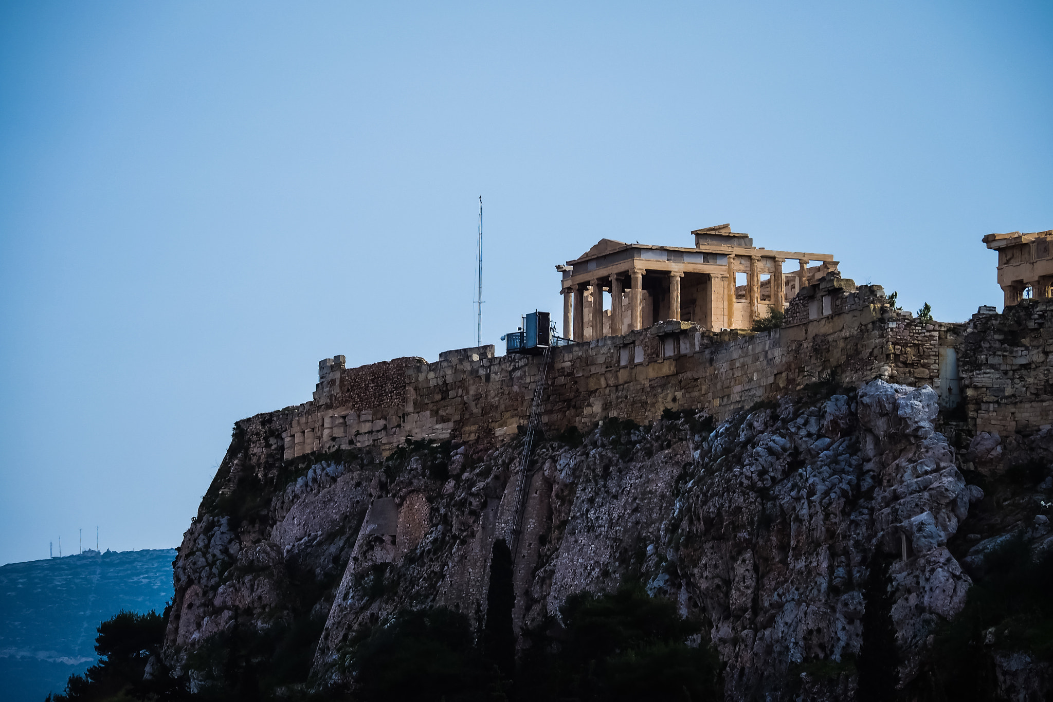 Olympus OM-D E-M10 sample photo. Acropolis photography