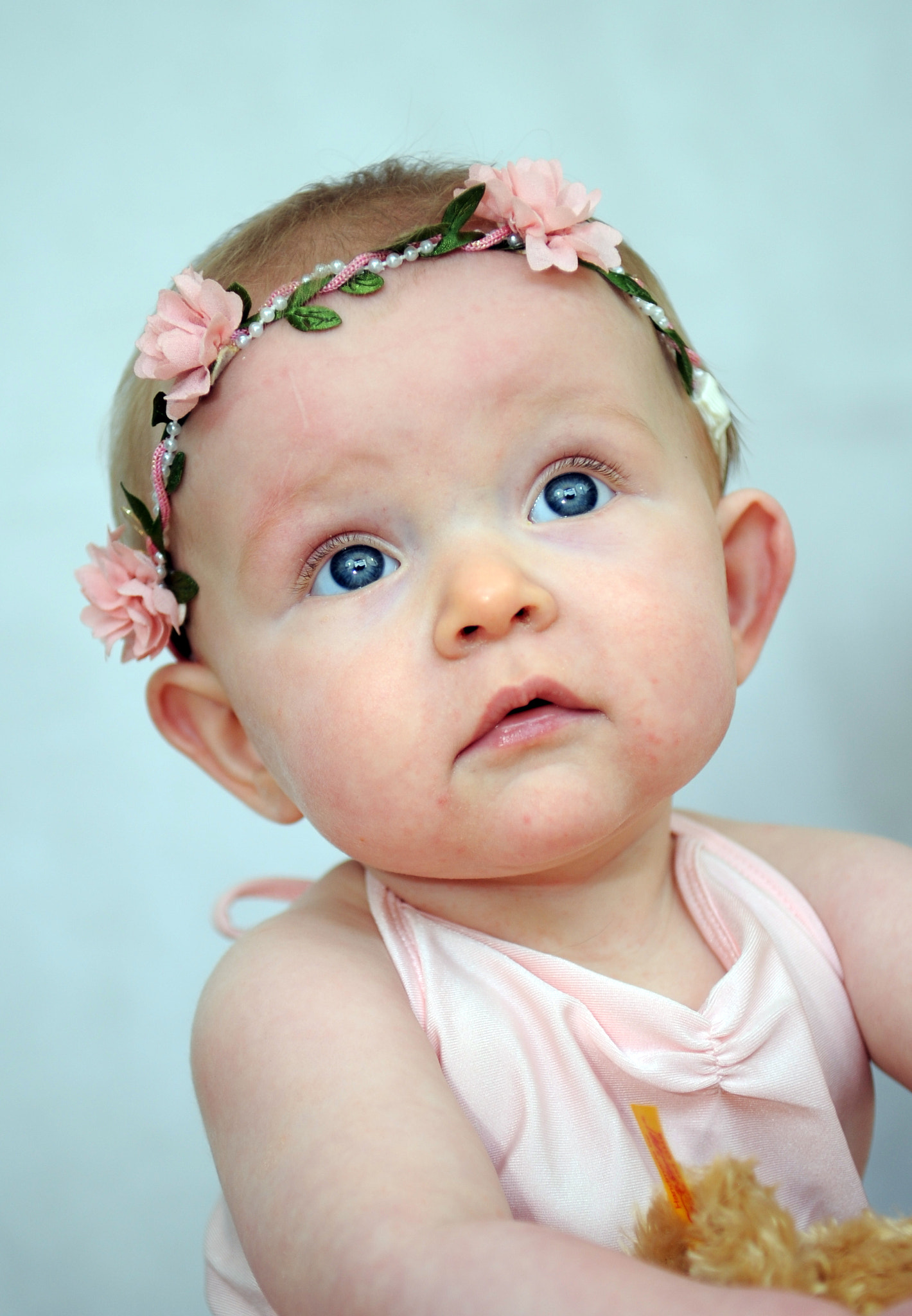 Nikon D3 sample photo. Innocent baby photography