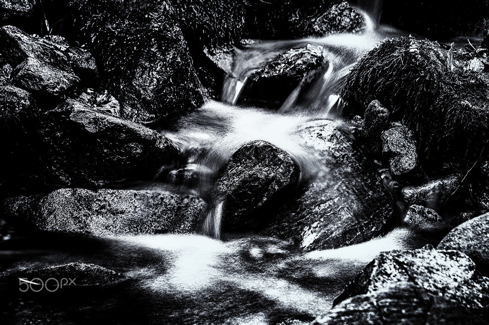 AF Zoom-Nikkor 24-120mm f/3.5-5.6D IF sample photo. Creek photography