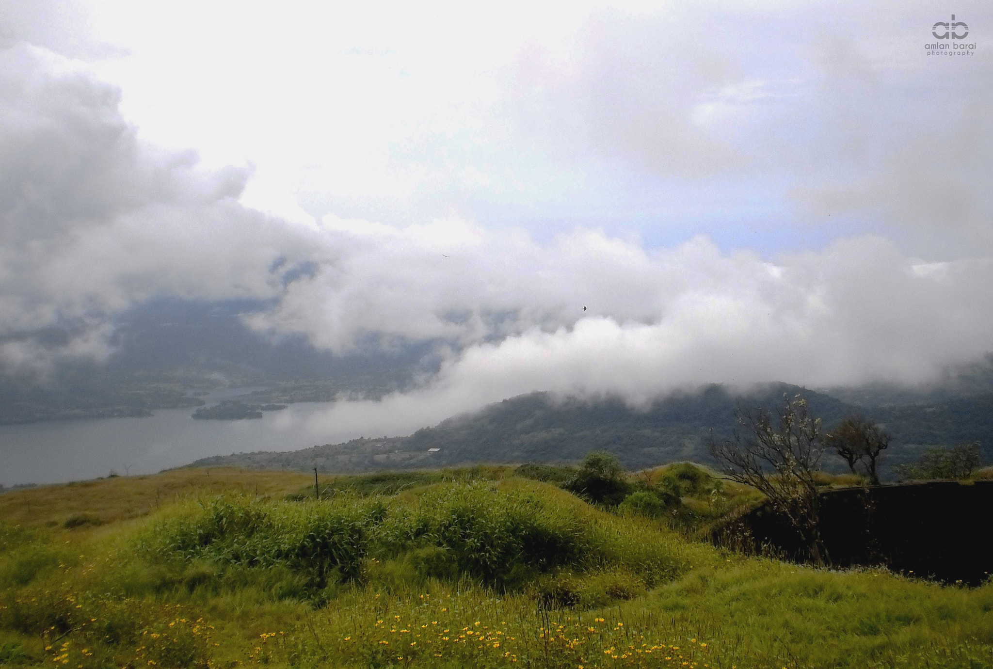 Olympus T105,T100,X36 sample photo. Clouds and fog... photography