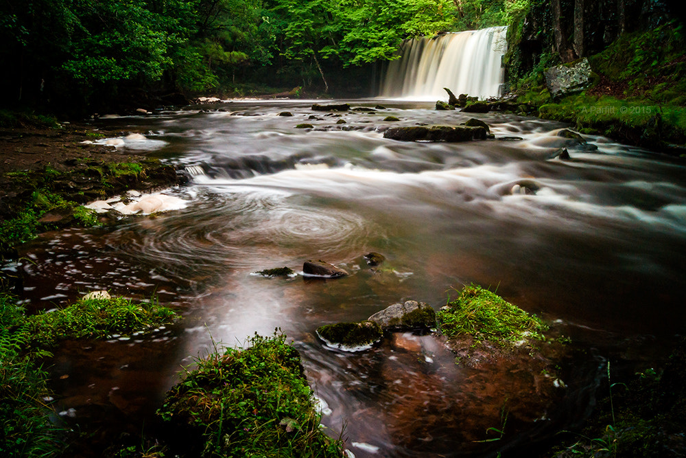 Sony Alpha DSLR-A450 + Sony DT 18-55mm F3.5-5.6 SAM sample photo. Waterfall photography