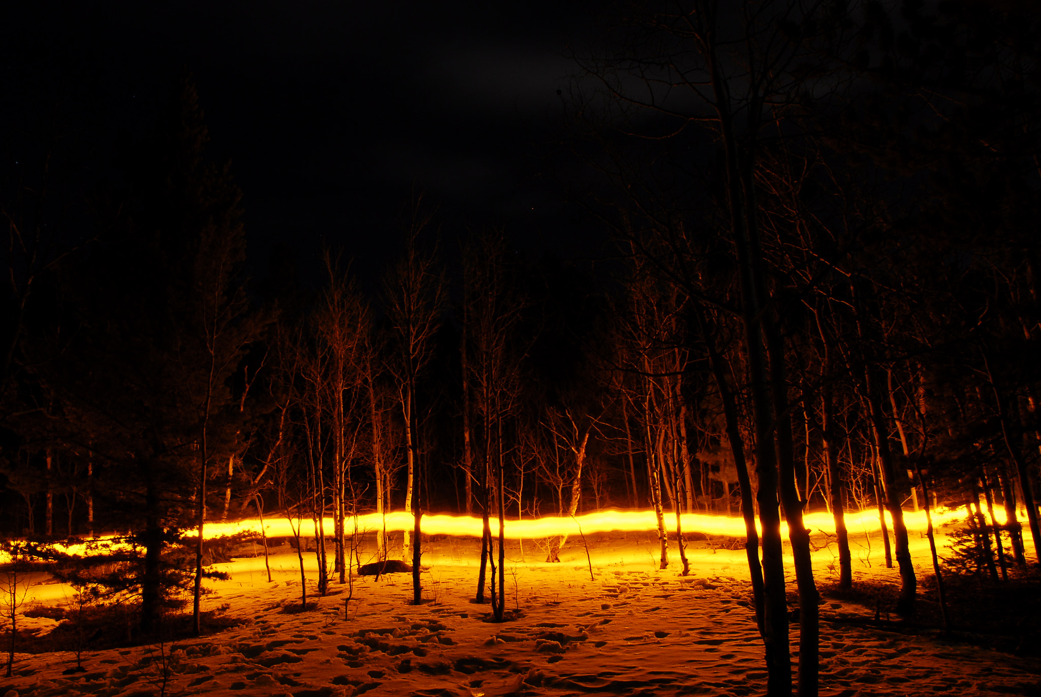 Sigma 18-200mm F3.5-6.3 DC OS HSM sample photo. We walk in the night photography