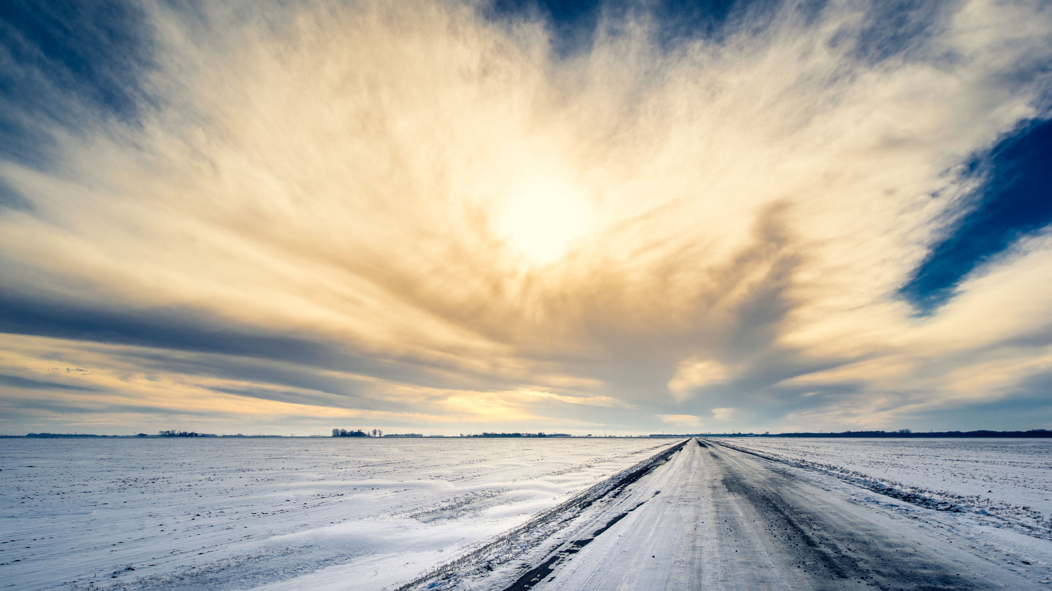 Sony a7 + Sigma 20mm F1.8 EX DG Aspherical RF sample photo. Minnesota sunset photography