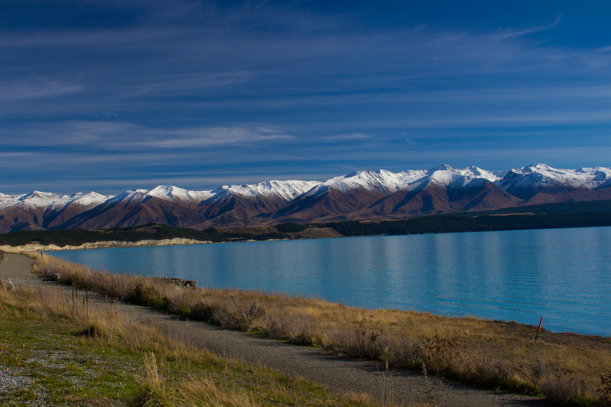 Canon EF-S 18-55mm F3.5-5.6 sample photo. Lake pukaki photography