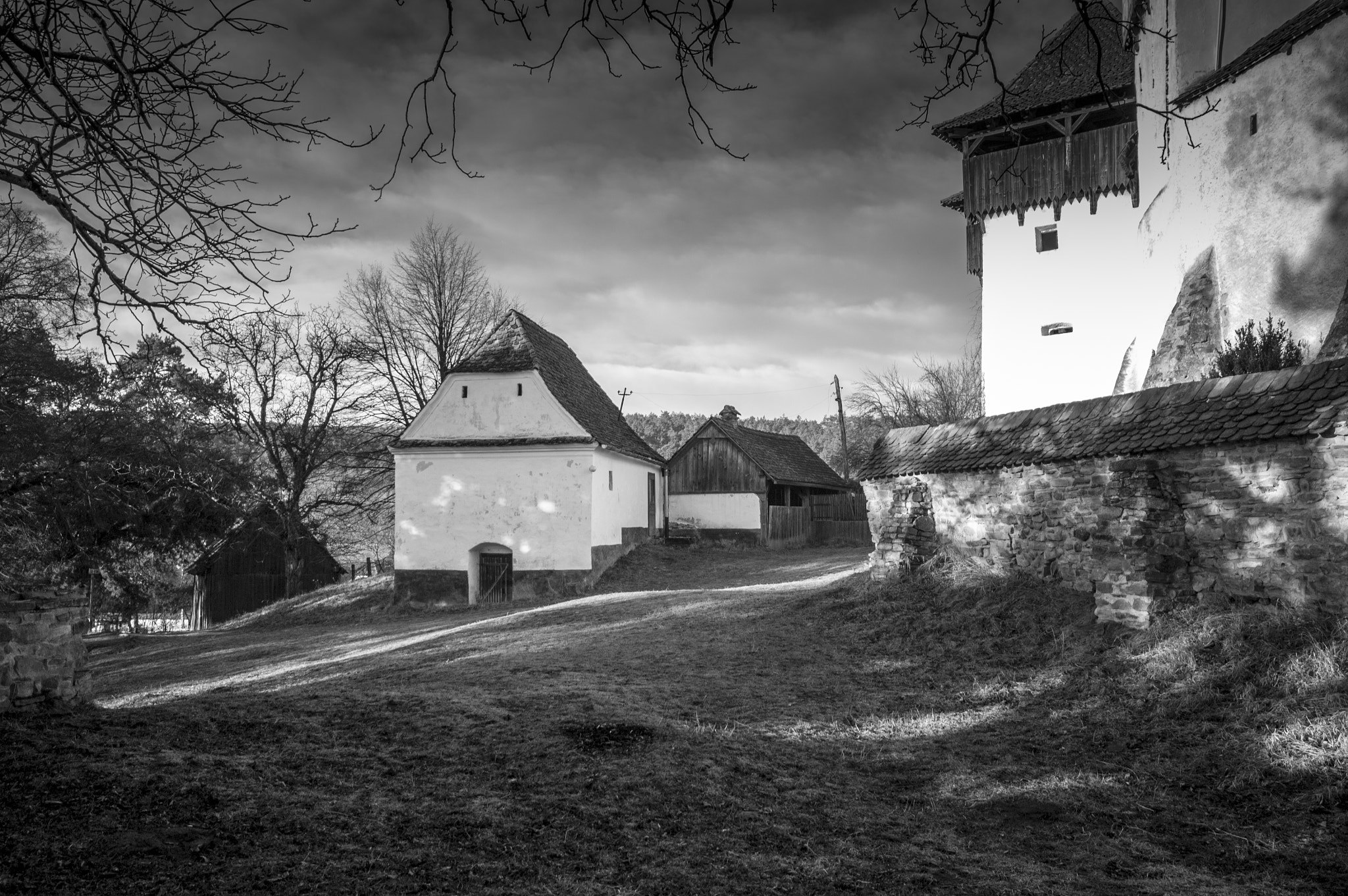 Sigma AF 10-20mm F4-5.6 EX DC sample photo. Church of viscri photography