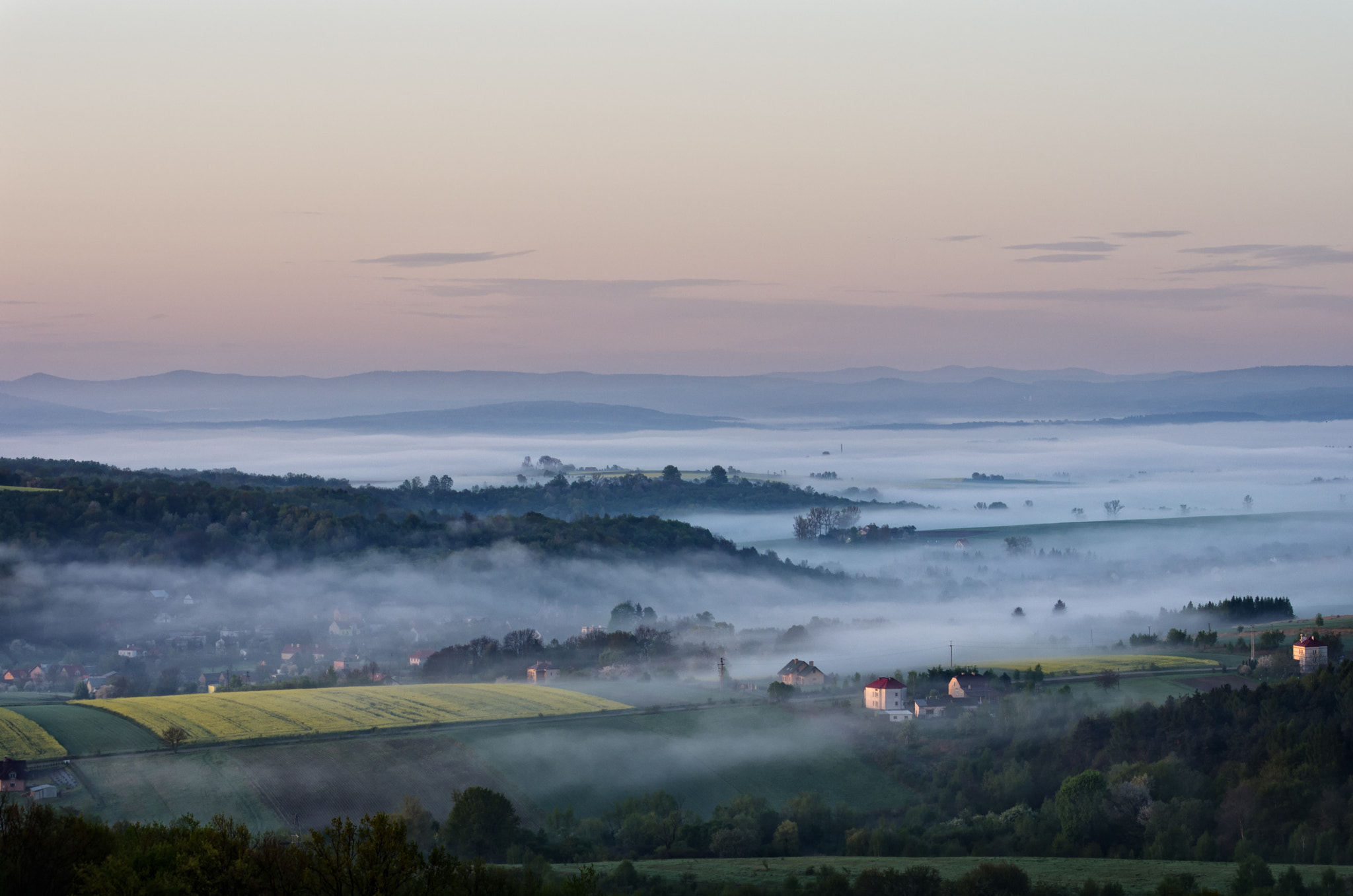 Pentax K-5 + smc PENTAX-F 70-210mm F4-5.6 sample photo. Pogórze przemyskie landscape park photography