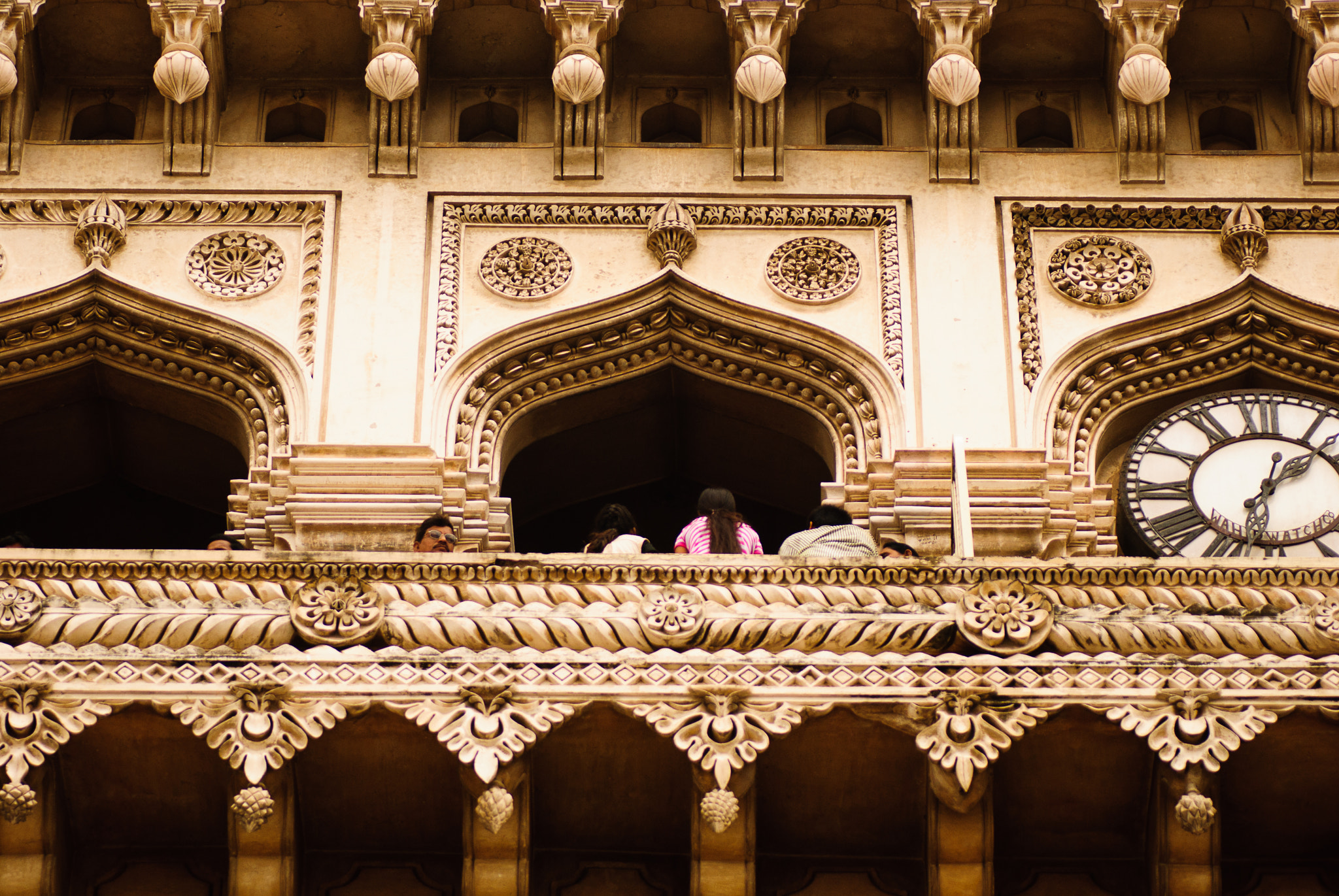 Nikon D60 sample photo. Clocks of charminar photography