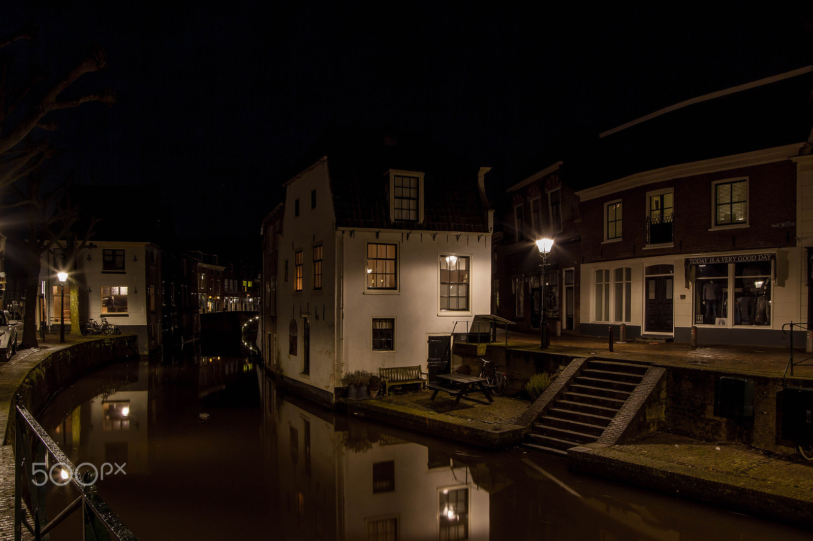 Sigma 15-30mm f/3.5-4.5 EX DG Aspherical sample photo. Canal in oudewater photography