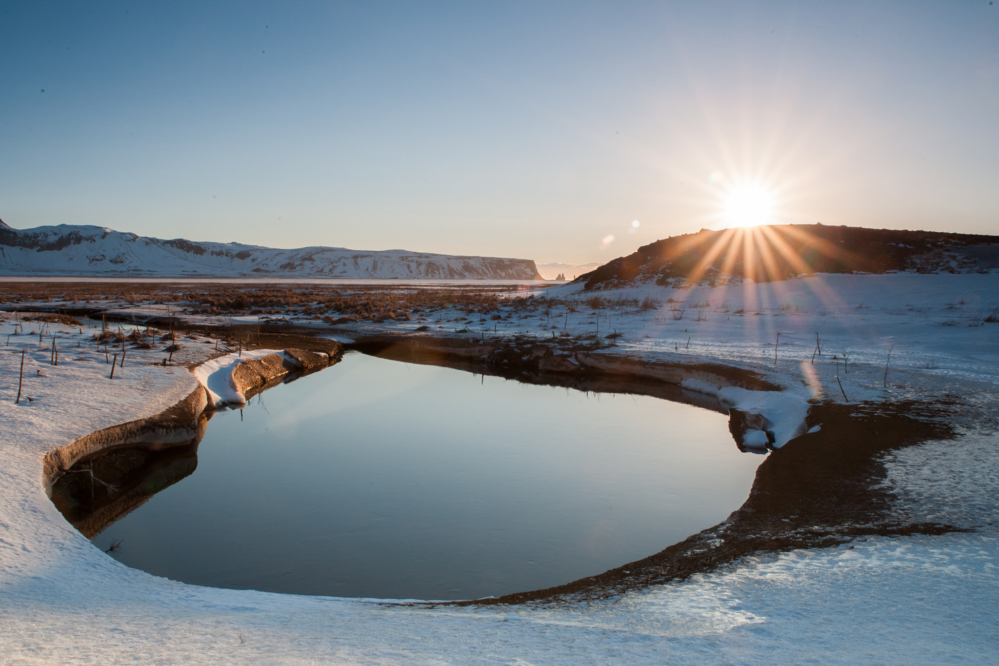 Canon EOS-1D Mark III sample photo. Icelandic sunrise photography