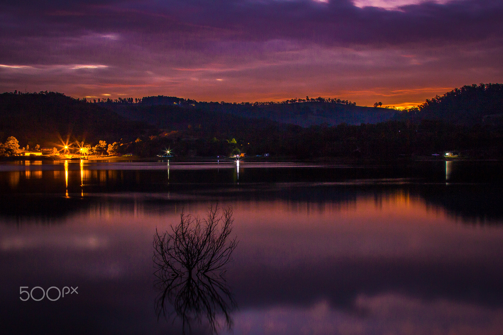 Canon EF 28-300mm F3.5-5.6L IS USM sample photo. Lake lyell at night (of ) photography