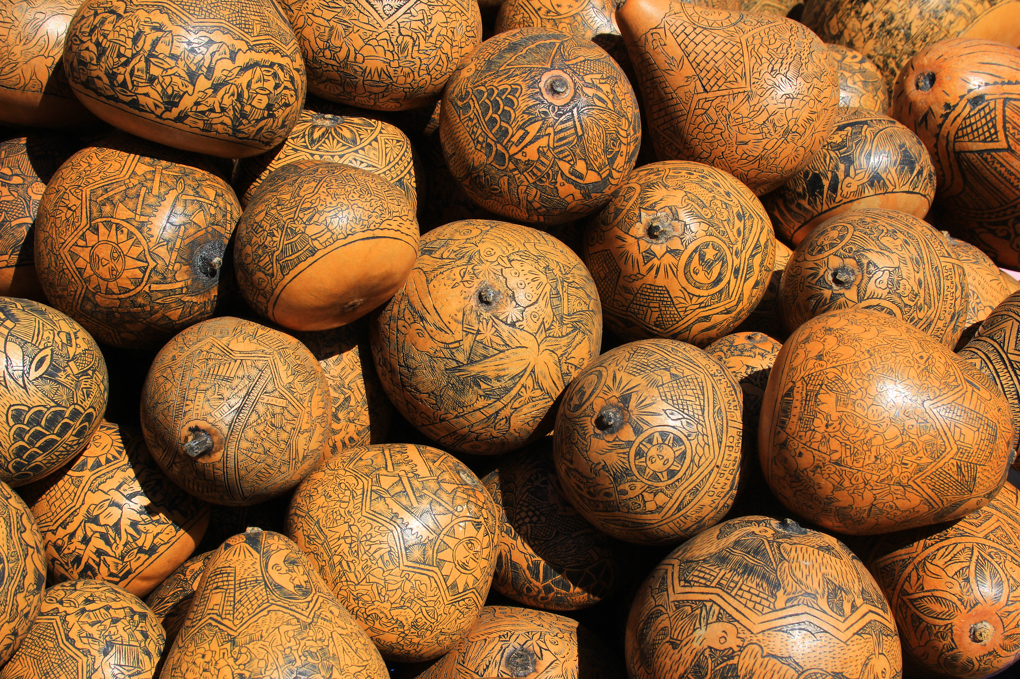 Canon EF-S 18-55mm F3.5-5.6 sample photo. Carved gourds photography
