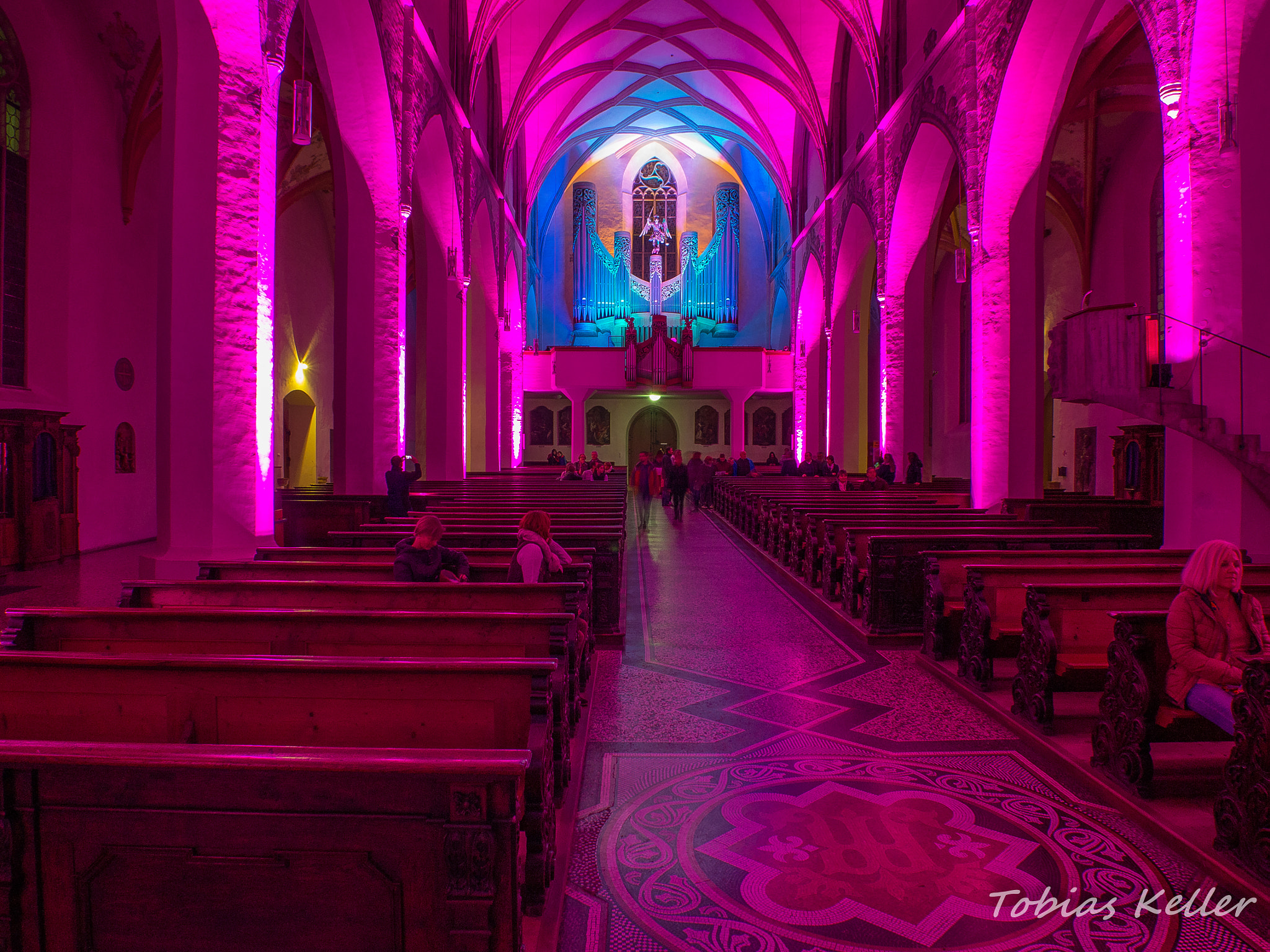 Panasonic Lumix DMC-G5 + Panasonic Lumix G 14mm F2.5 ASPH sample photo. Lichternacht - liebfrauenmünster i photography