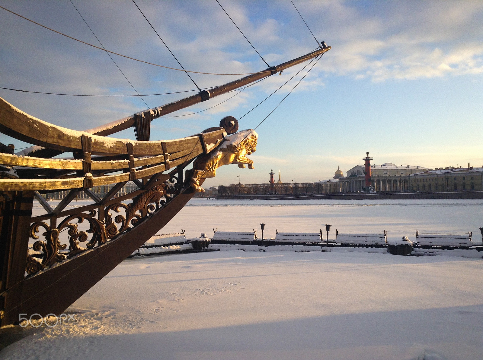 iPad mini back camera 3.3mm f/2.4 sample photo. Nevsky lion photography