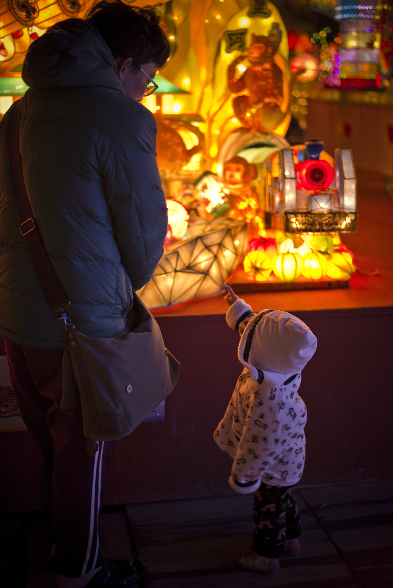 Nikon AF-S DX Micro Nikkor 40mm F2.8 sample photo. Lantern festival photography