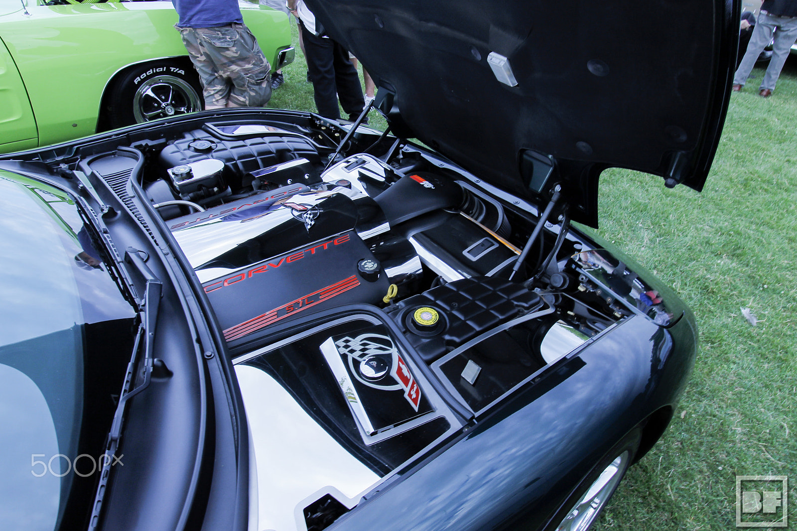 Canon EF-S 10-22mm F3.5-4.5 USM sample photo. Corvette engine bay photography