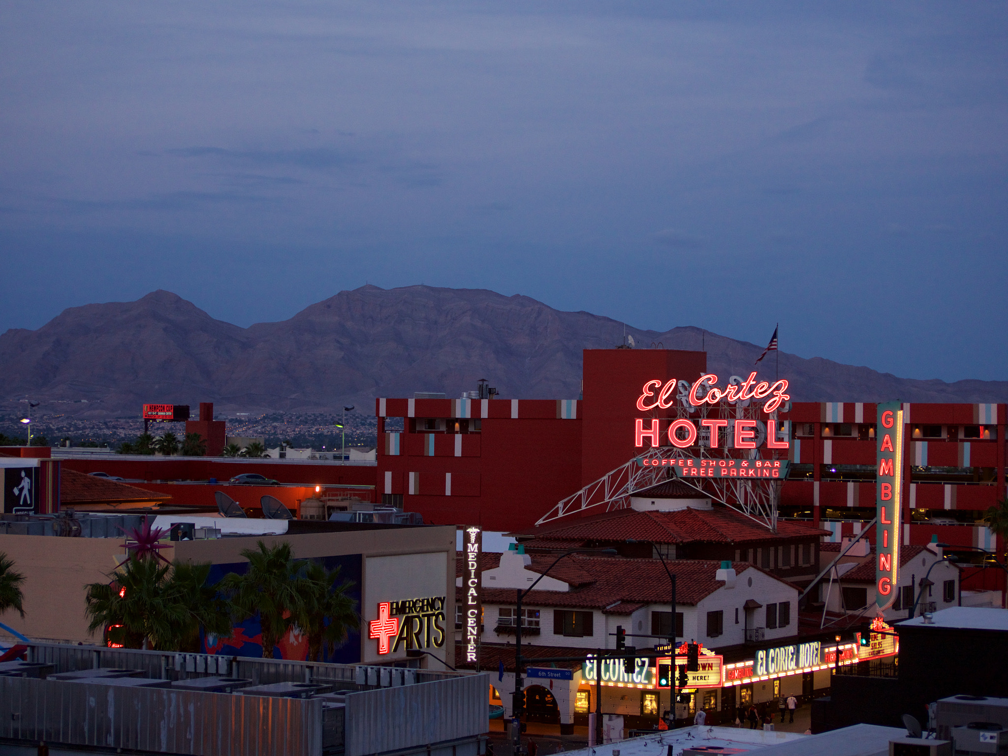 Panasonic Lumix G Vario 45-200mm F4-5.6 OIS sample photo. El cortez hotel photography
