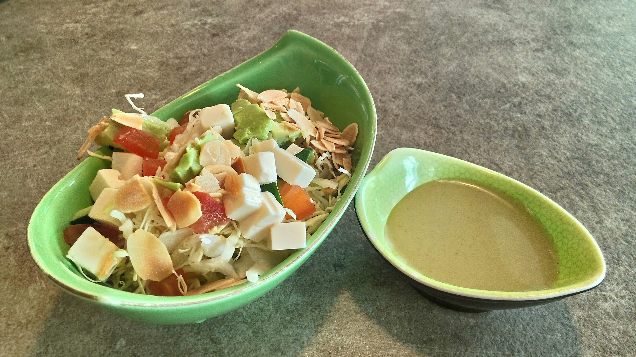 ASUS PadFone sample photo. Vegan salad photography