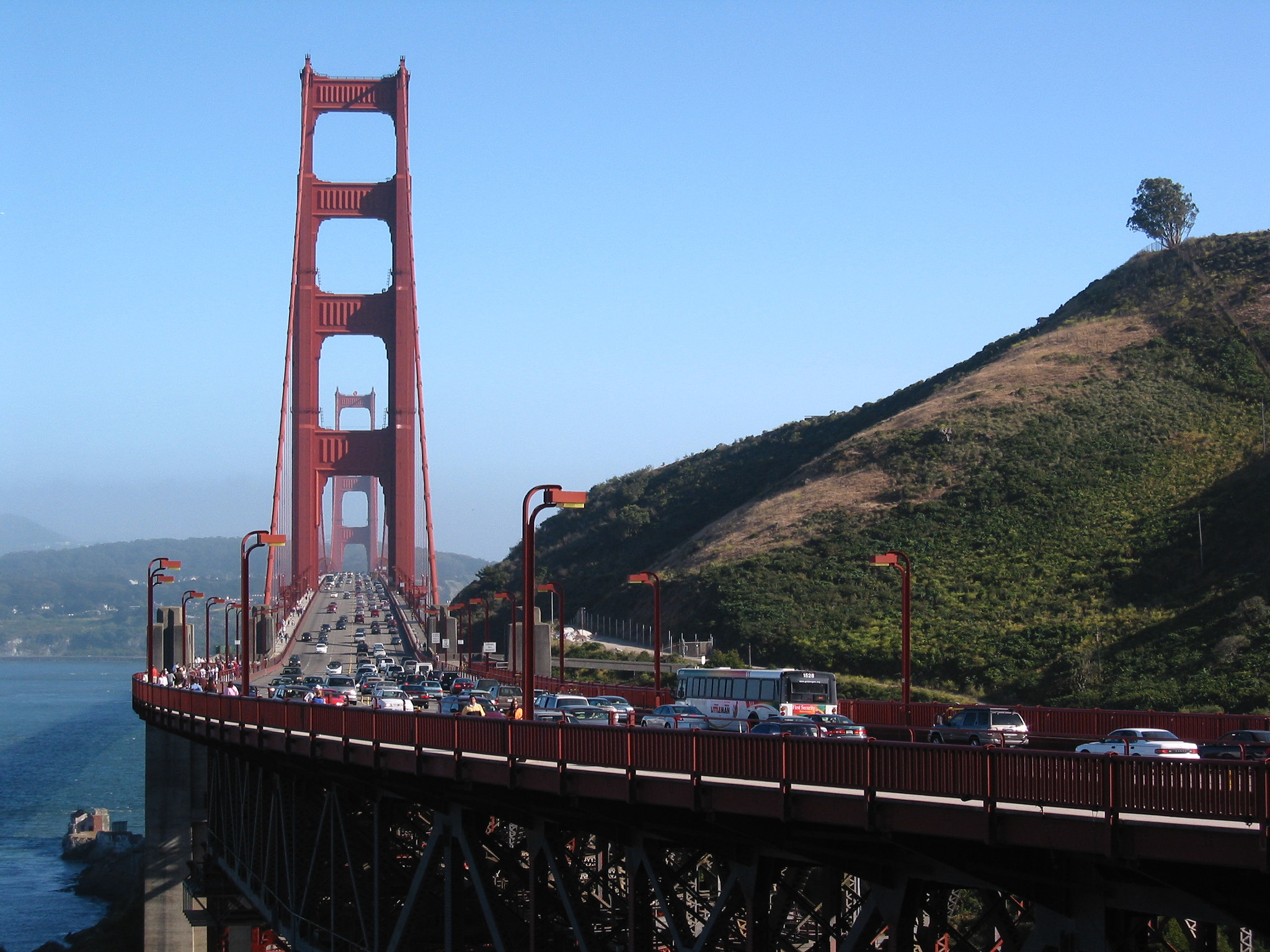 Canon POWERSHOT S40 sample photo. Golden gate bridge photography