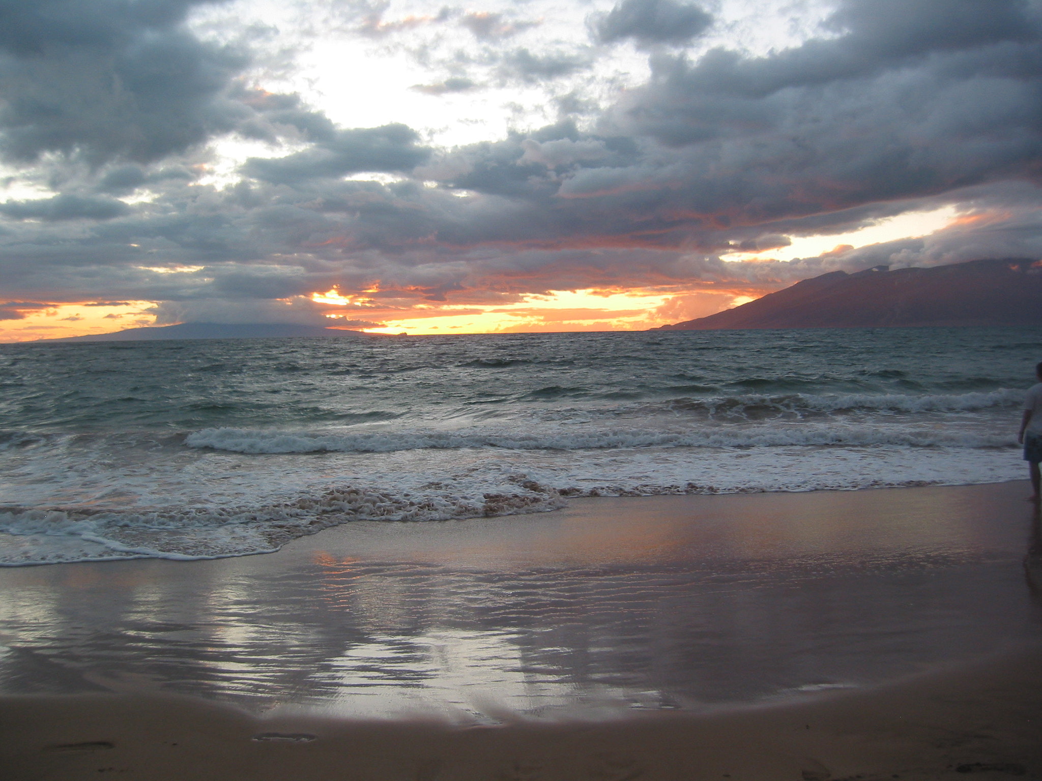 Canon POWERSHOT S40 sample photo. Maui - sunset photography